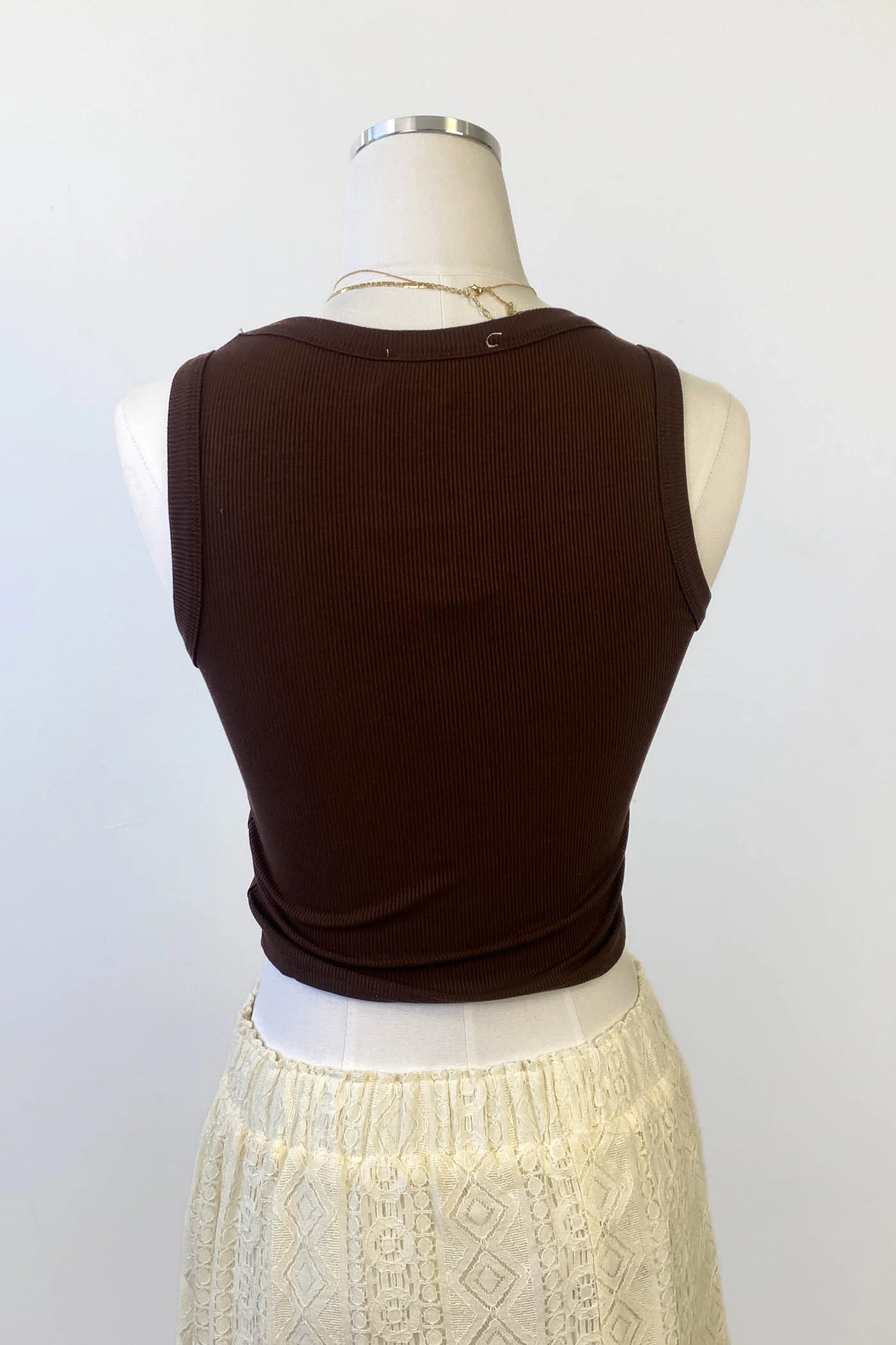 Horseshoe Embroidered Sleeveless Top