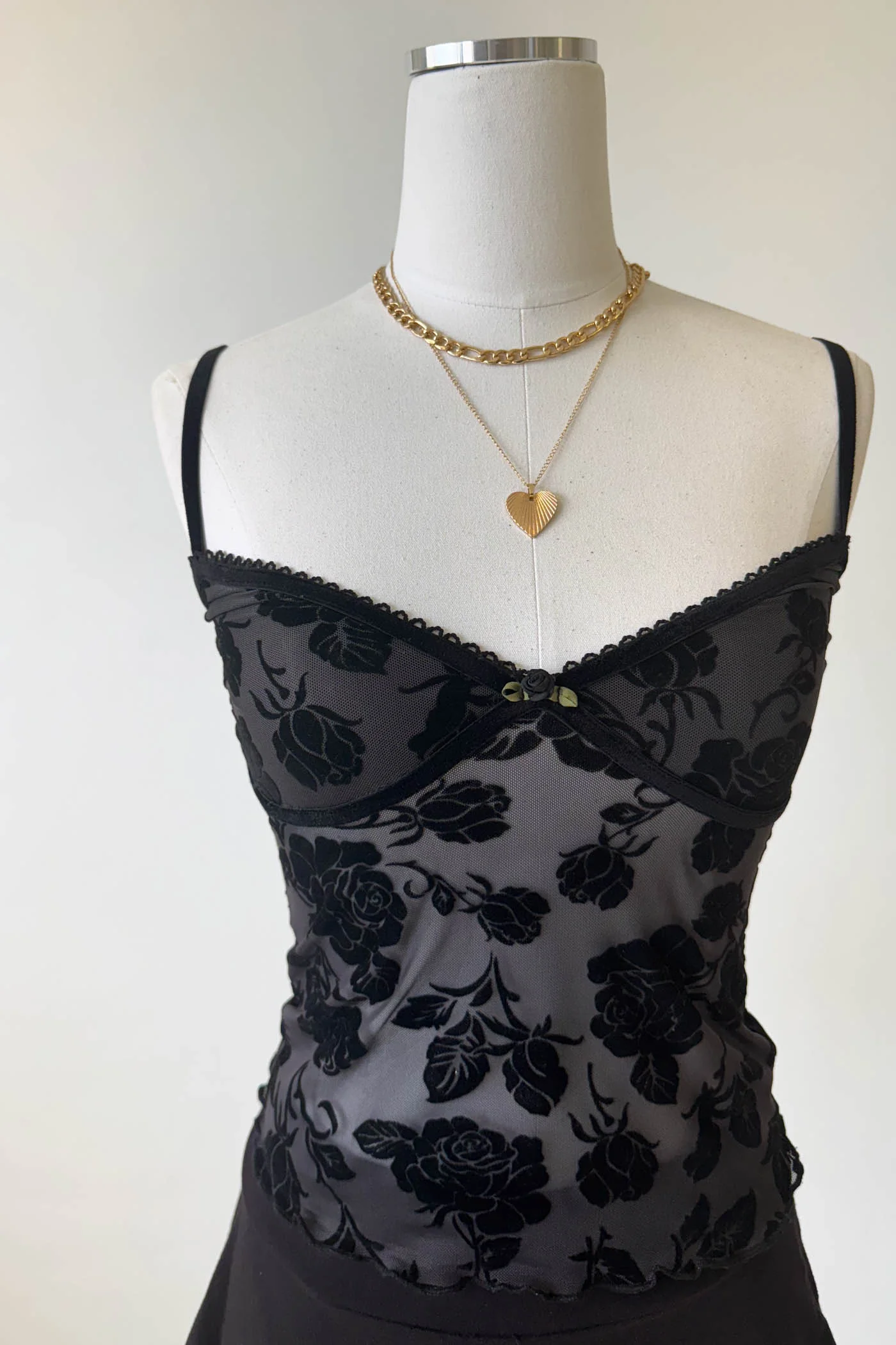 Floral Stretch Lace Top