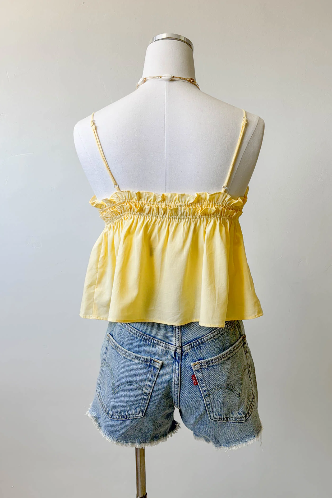 Ruffled Babydoll Top