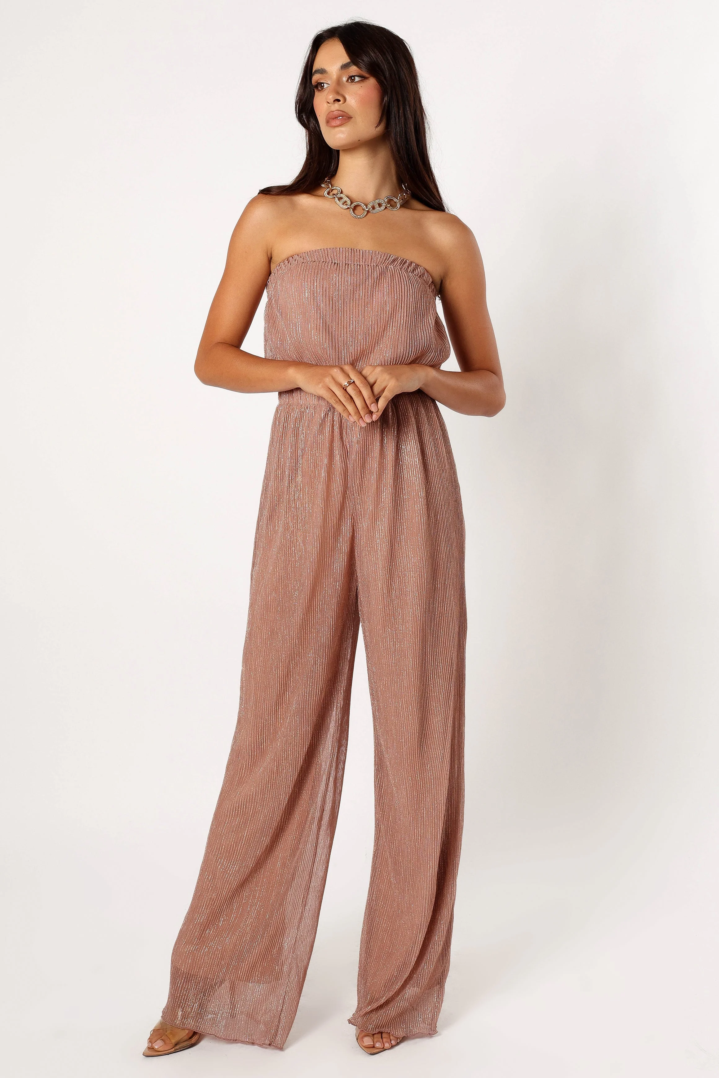 Callie Jumpsuit - Rose Gold