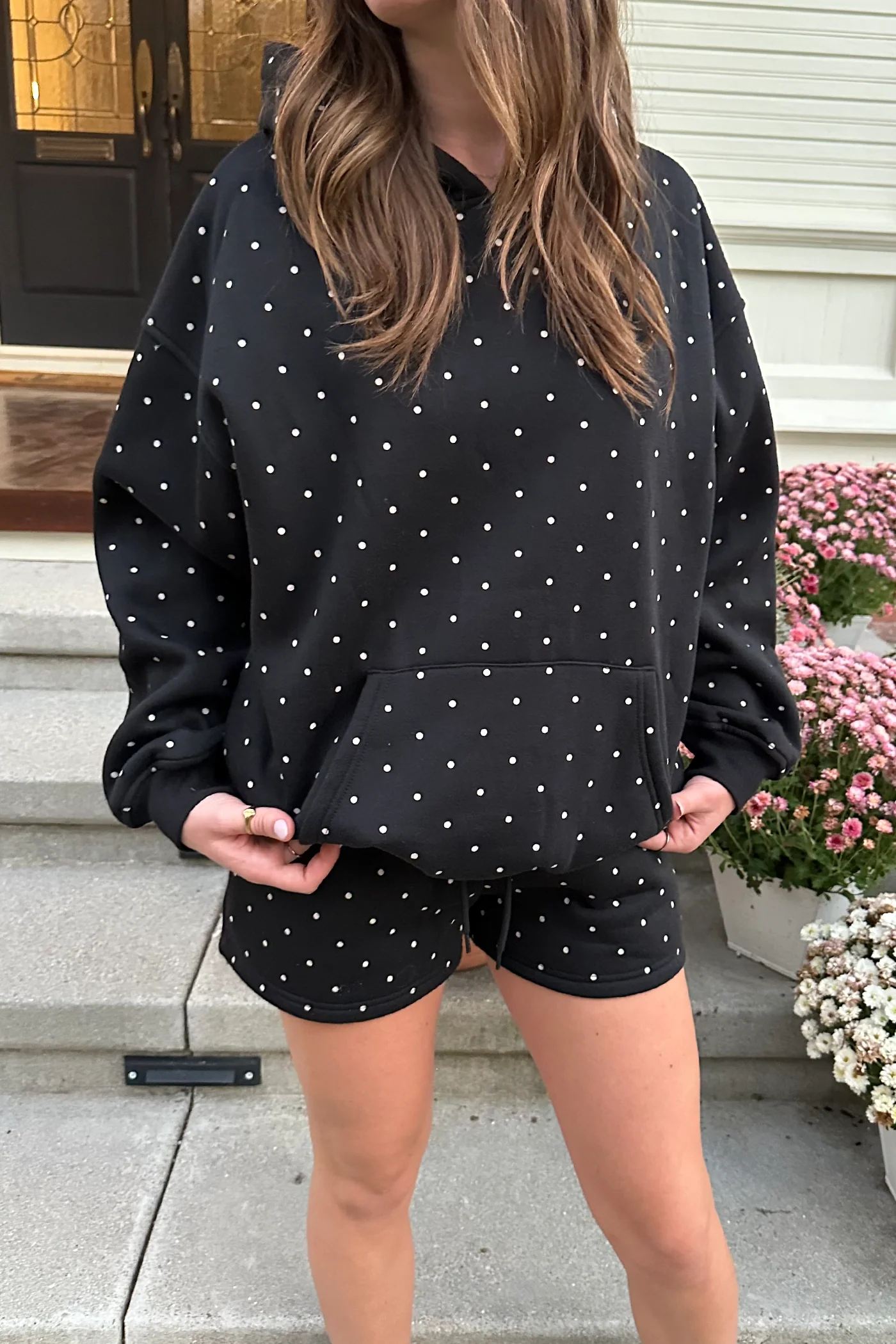 Swiss Dot Hoodie