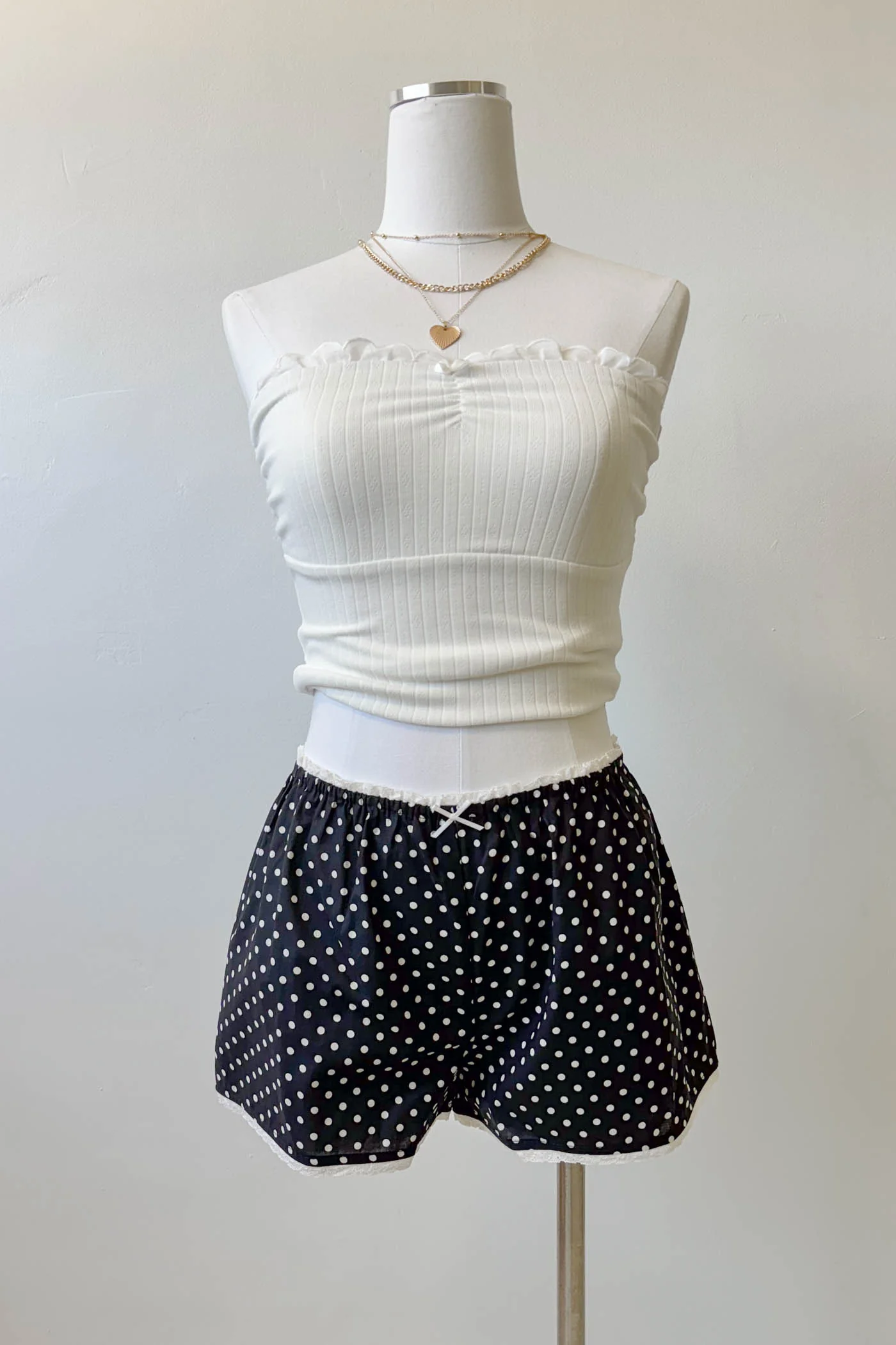 Swiss Dot Bloomer Shorts