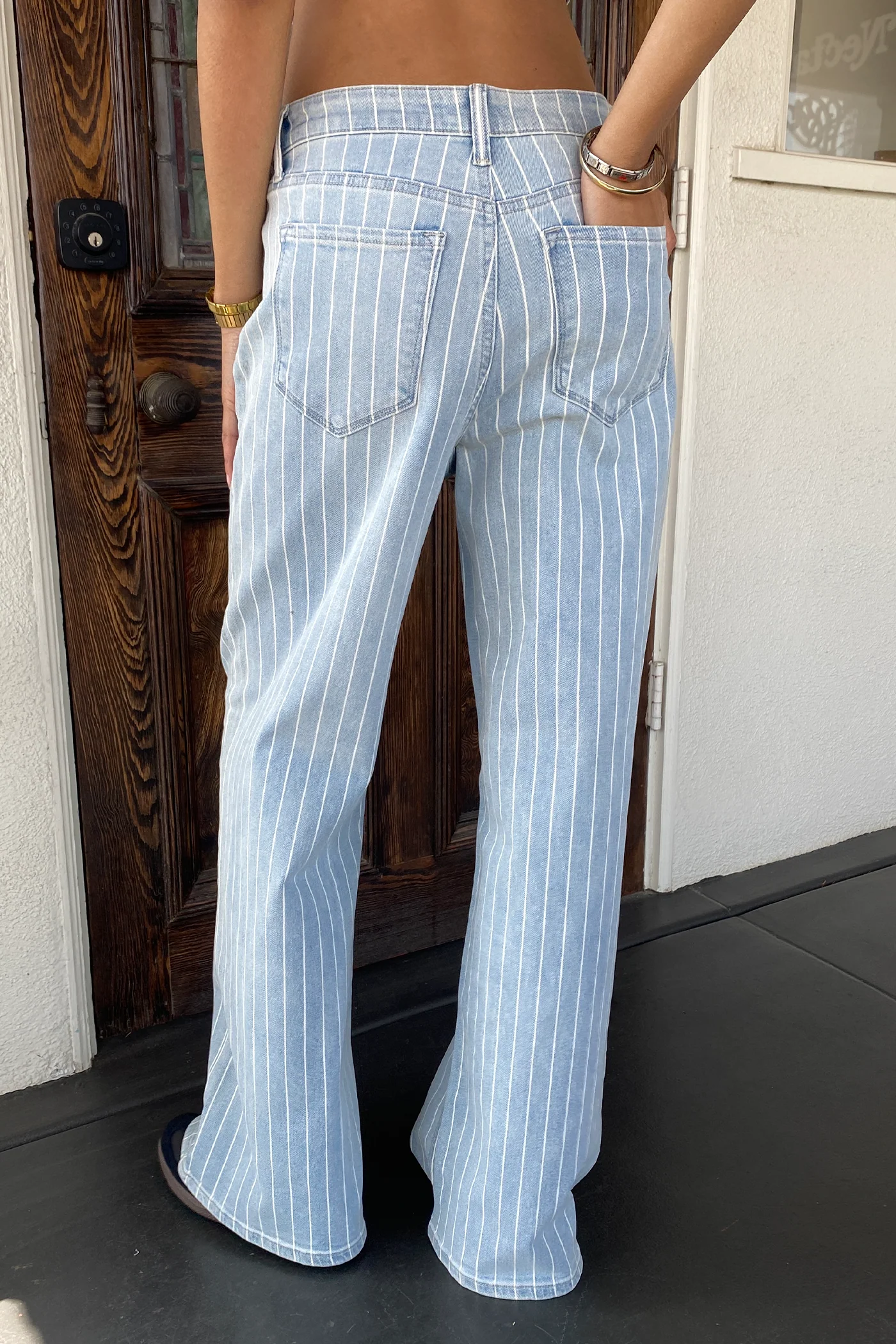 Nectar Premium Denim: Striped Baggy Jeans