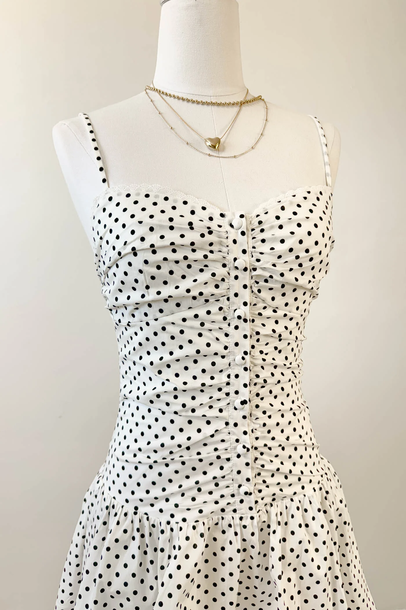 Swiss Dot Cami Dress
