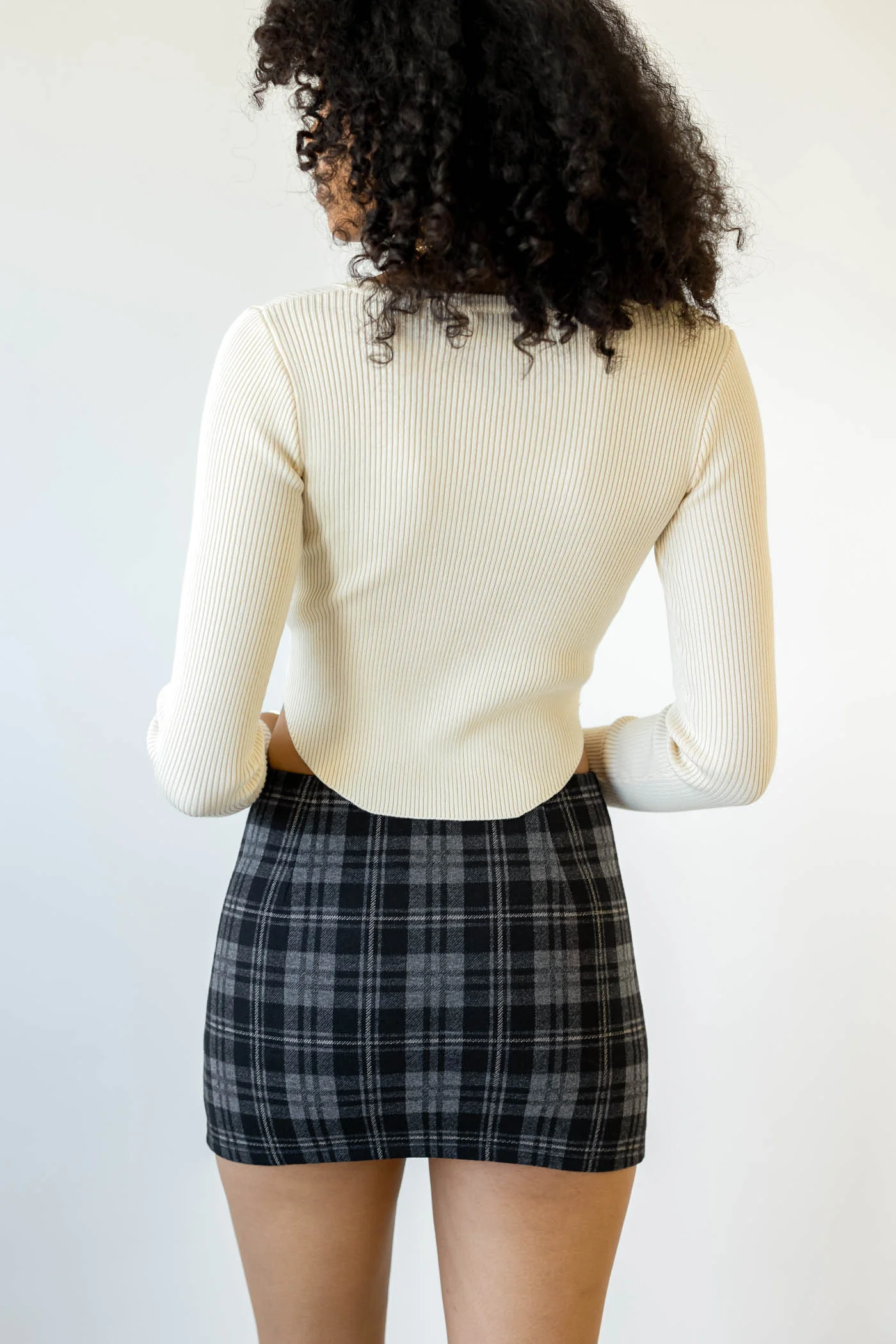 Ribbed Long Sleeve Top