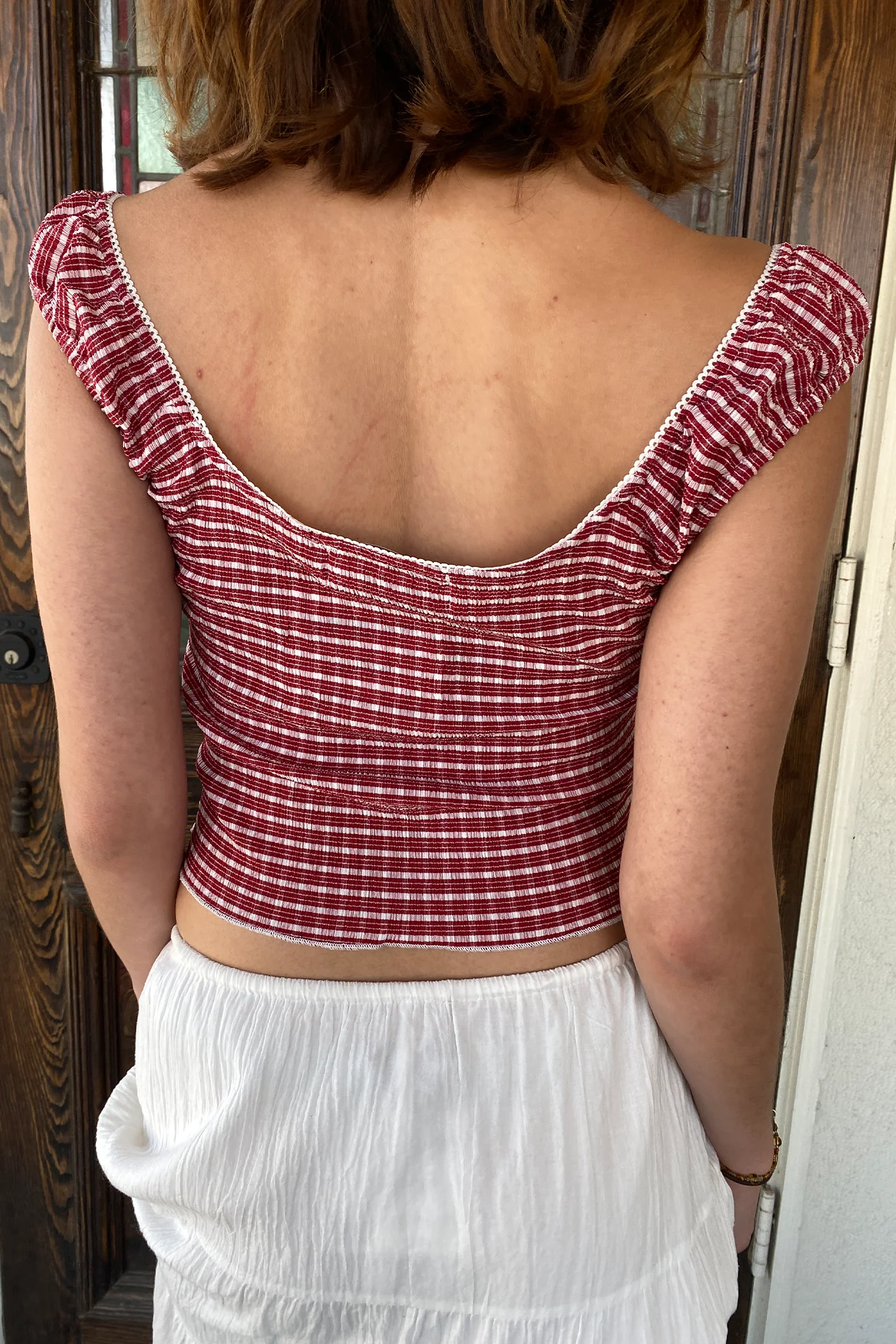 Striped Sleeveless Top