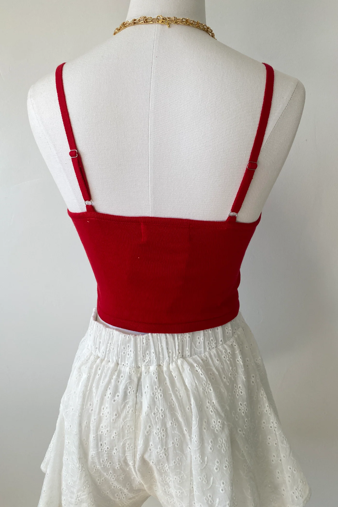 USA Knit Graphic Cami Top