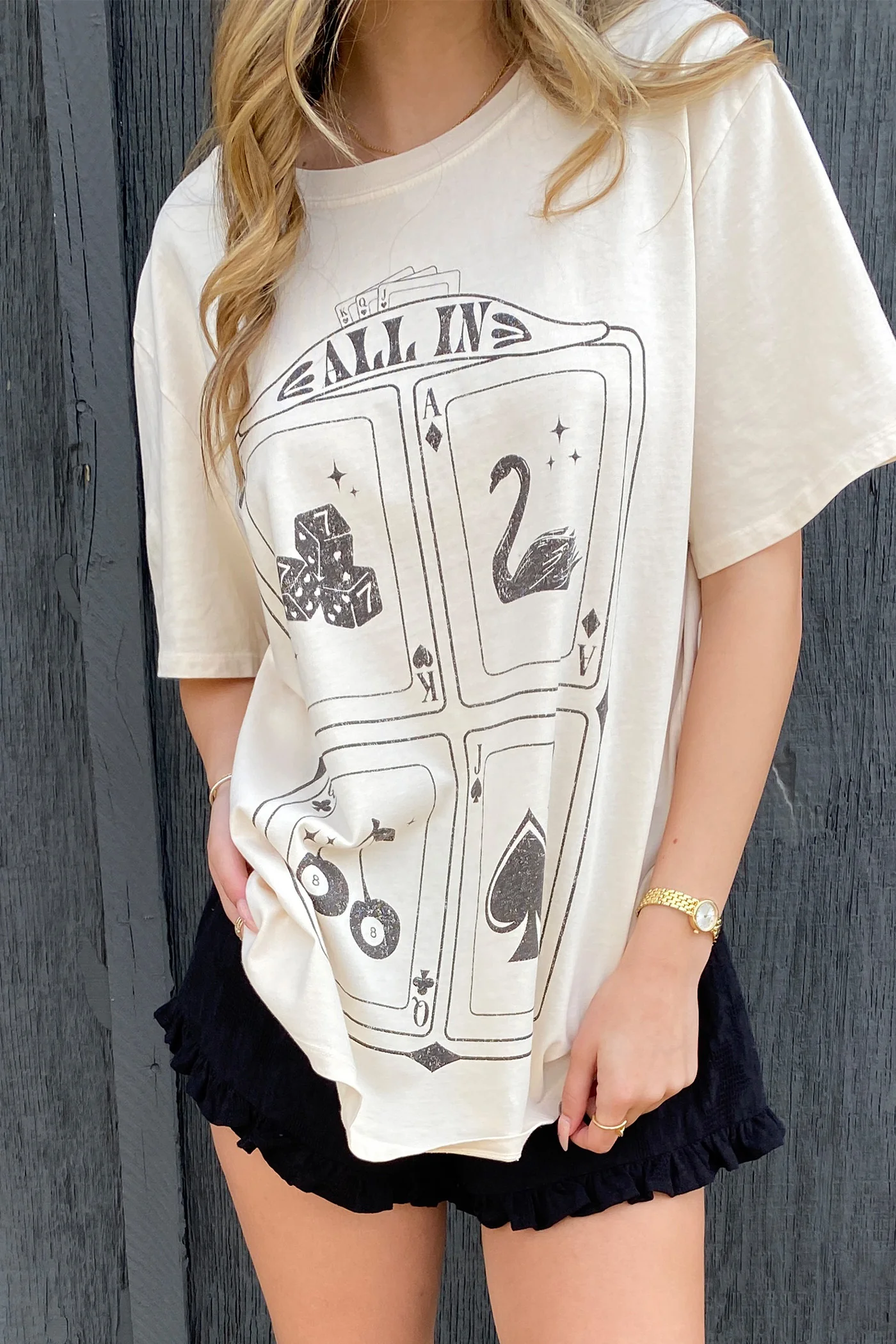 All In Bf Graphic Tee