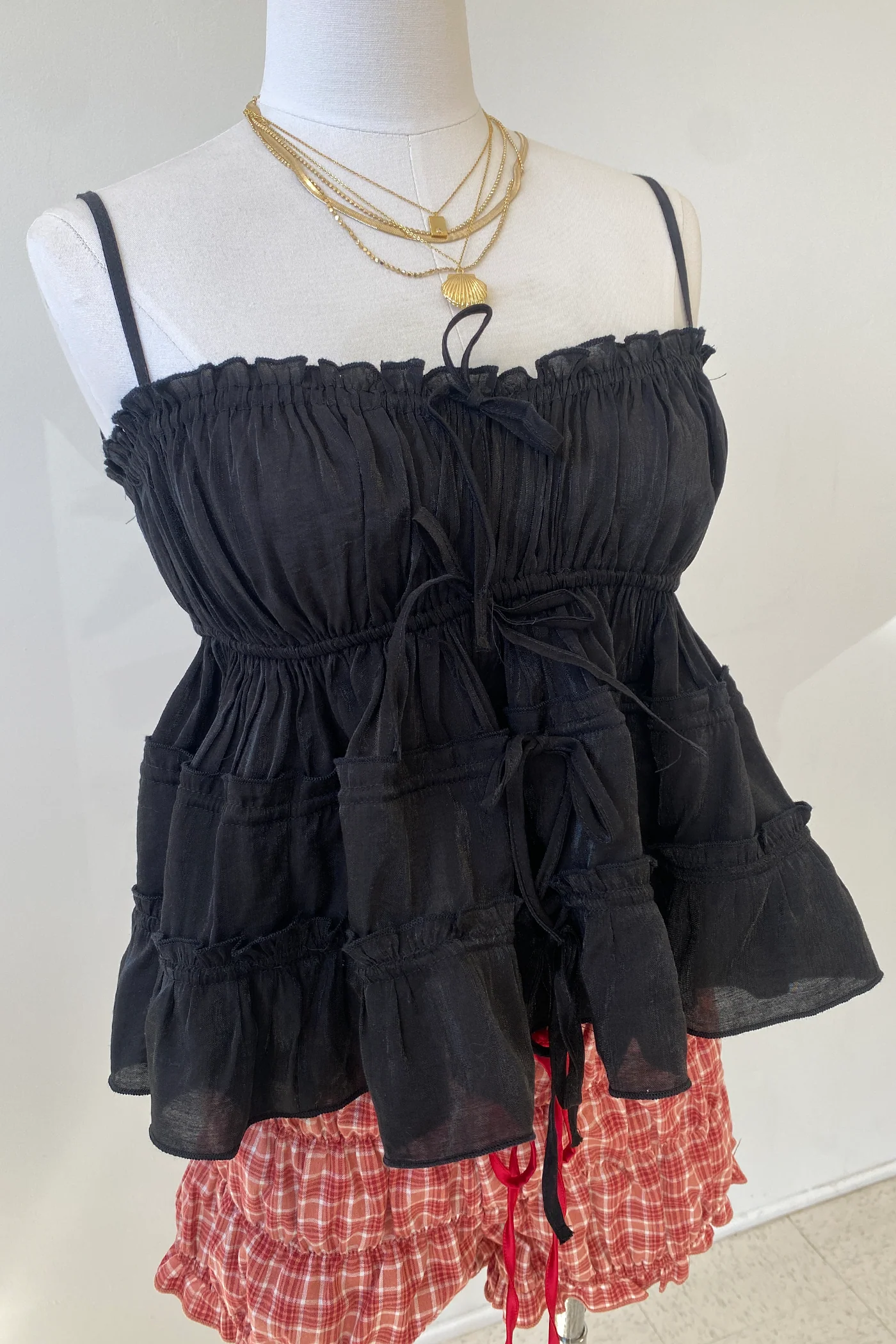 Tiered Babydoll Top