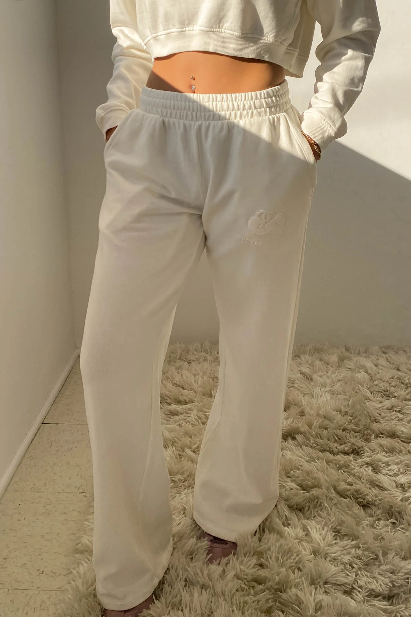 Locket Puff Print Graphic Sweatpant