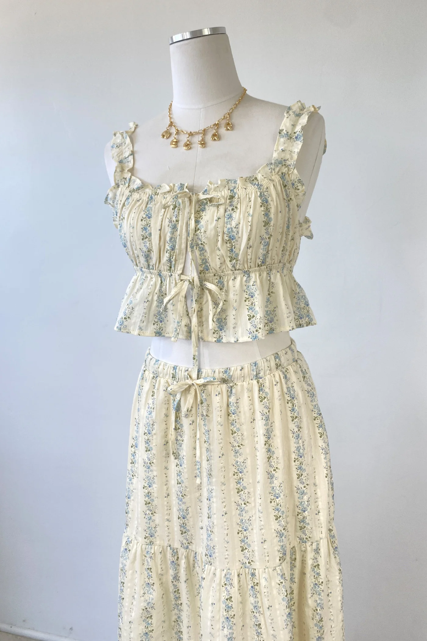 Ruffled Babydoll Top