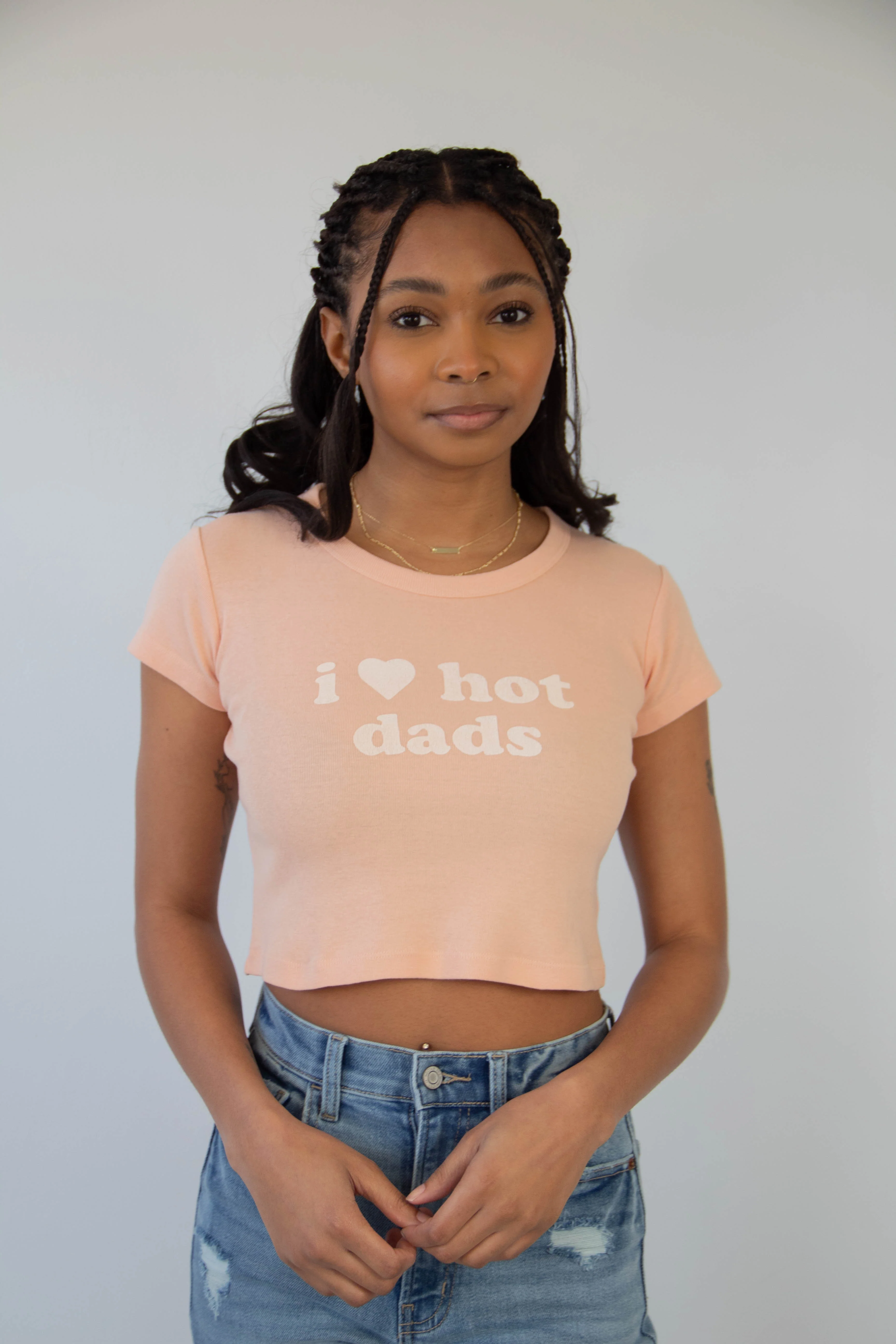 Hot Dads OG Graphic Babydoll Tee