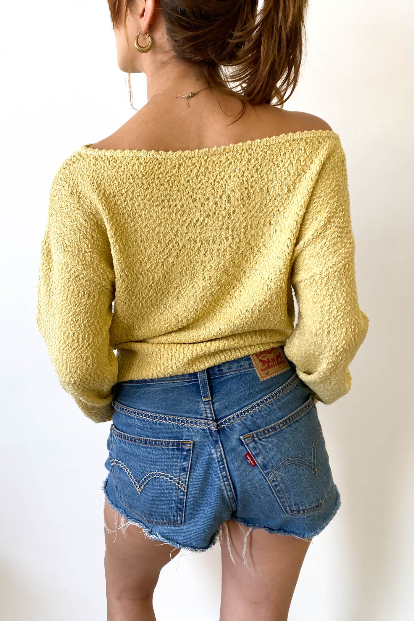 Off The Shoulder Sweater