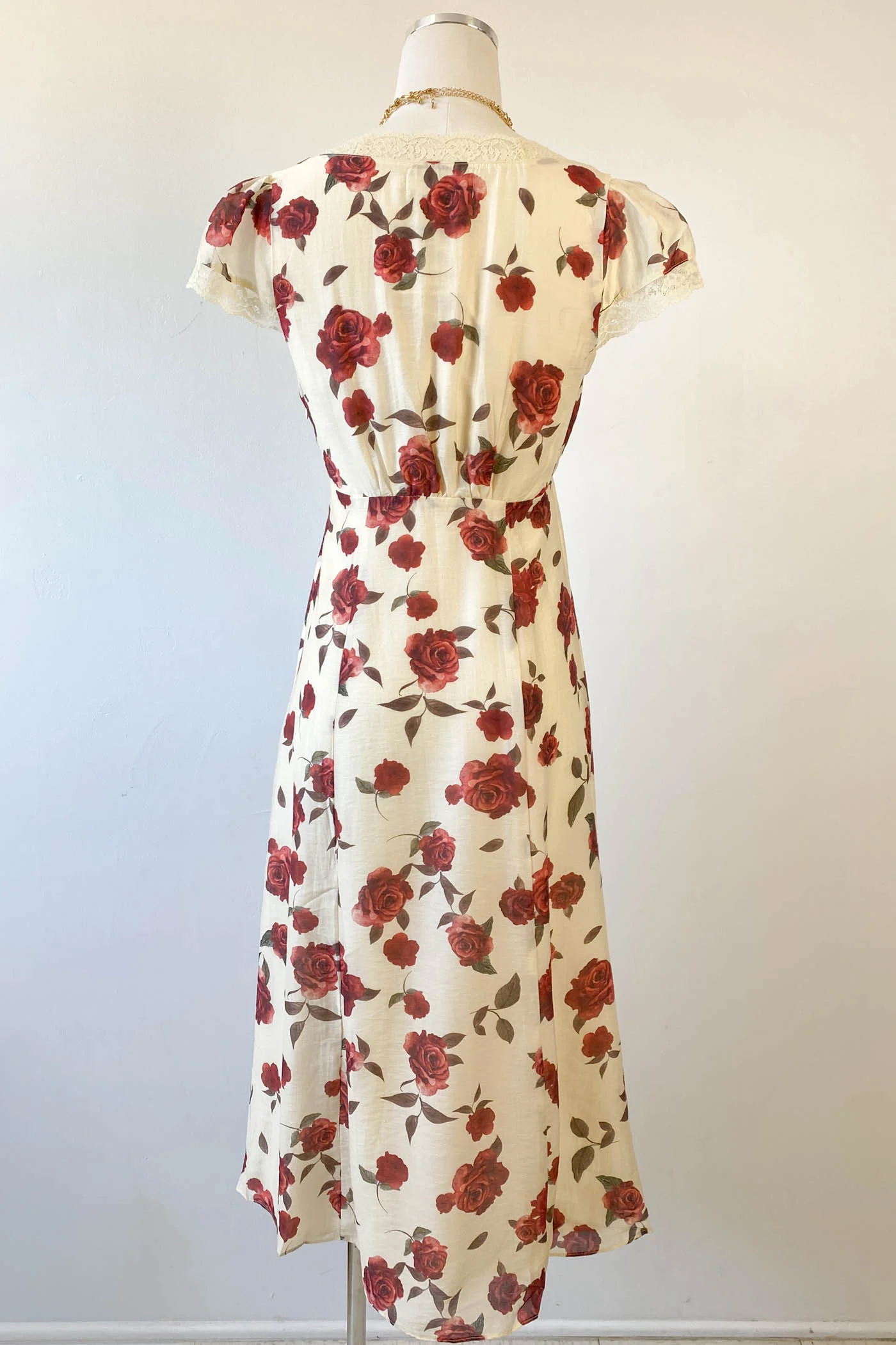 Floral Button Up Dress