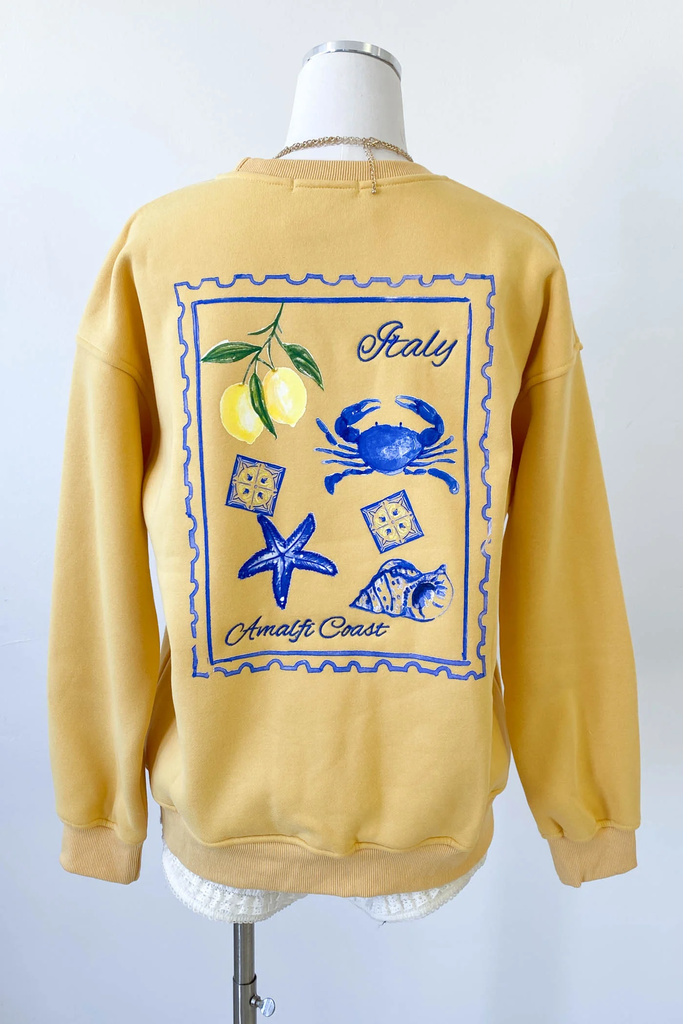 Amalfi Coast Graphic Sweater