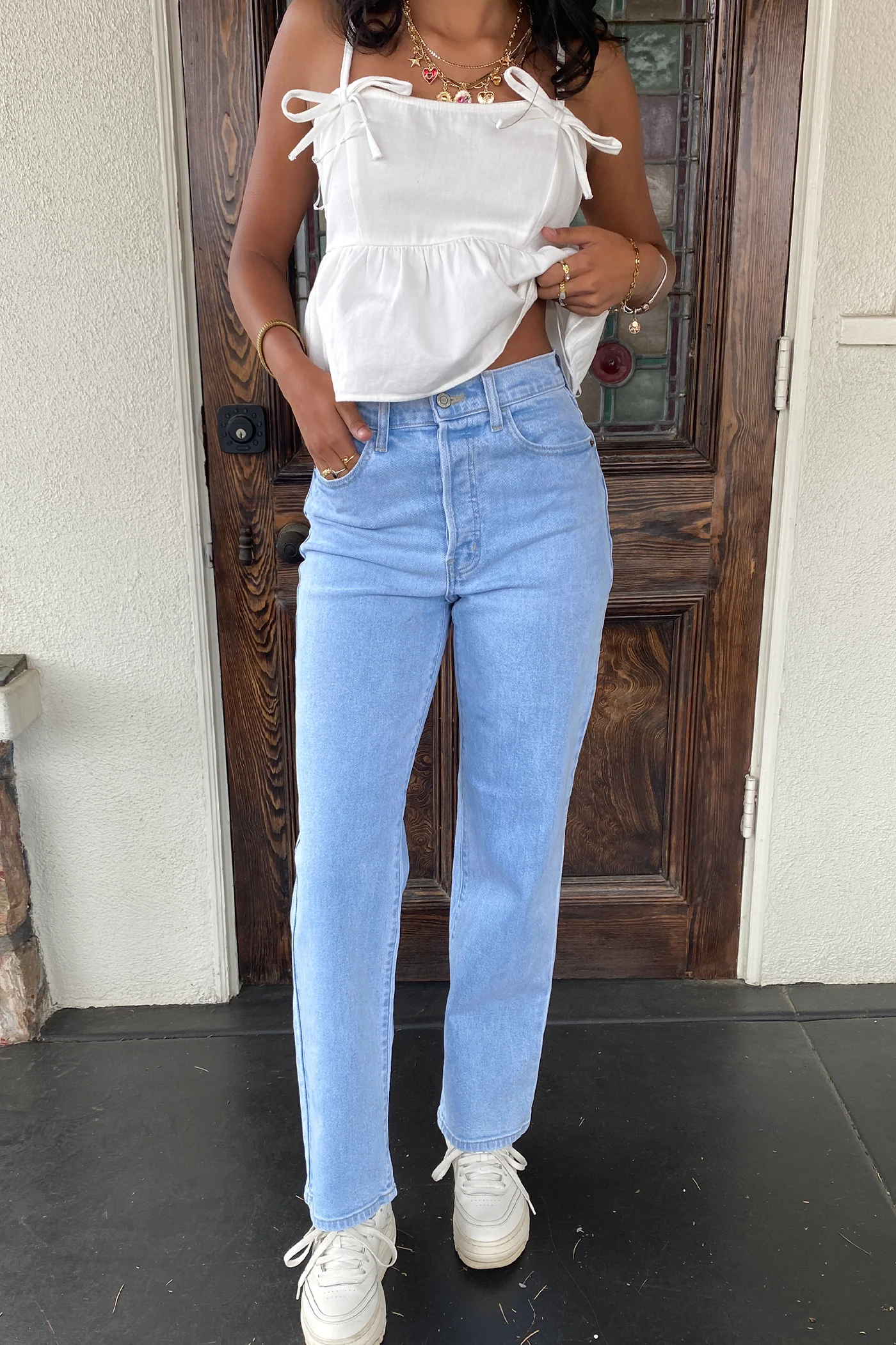 Nectar Premium Denim: The Hazel Super High Rise Dad Jeans