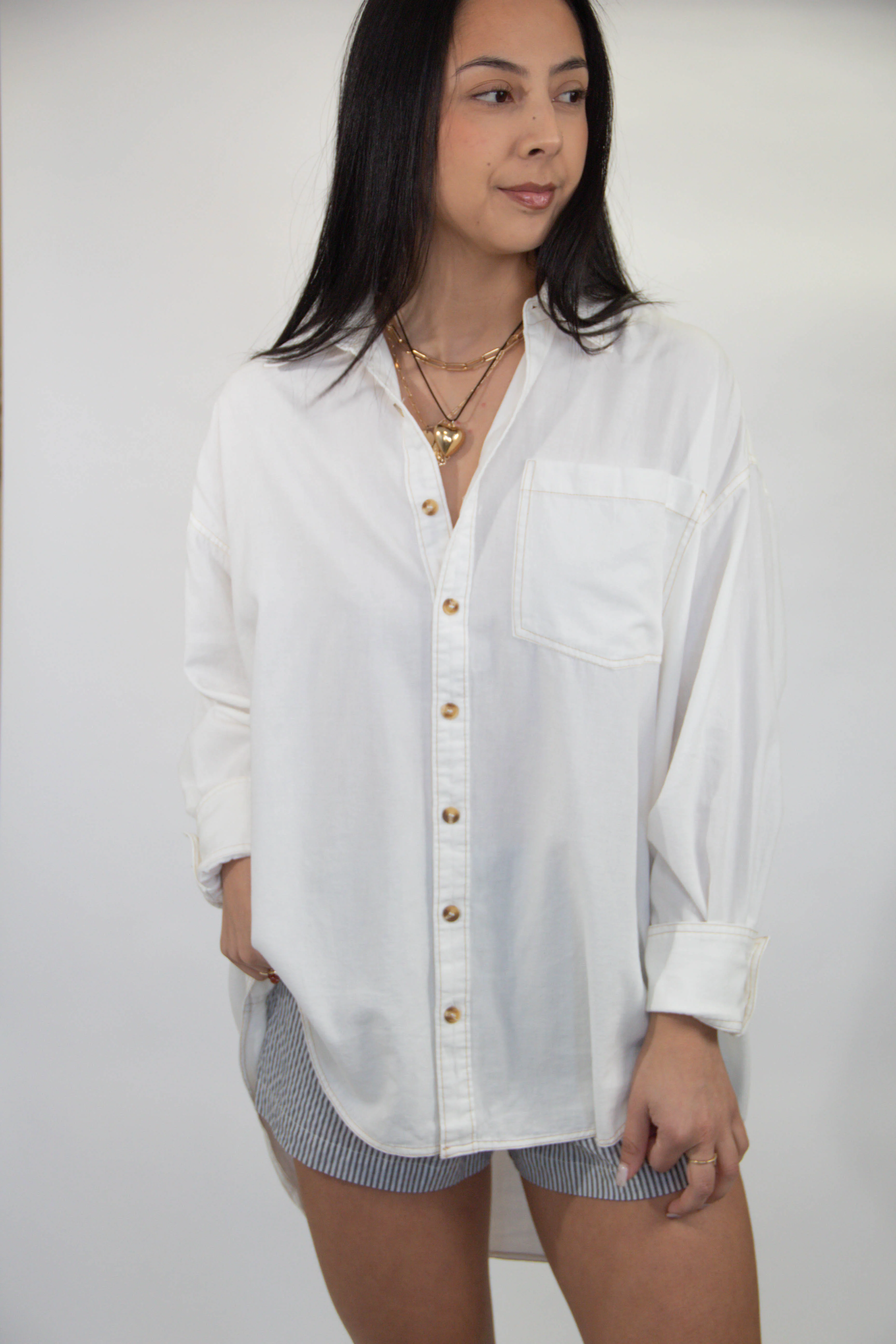 Oversized Long Sleeve Top