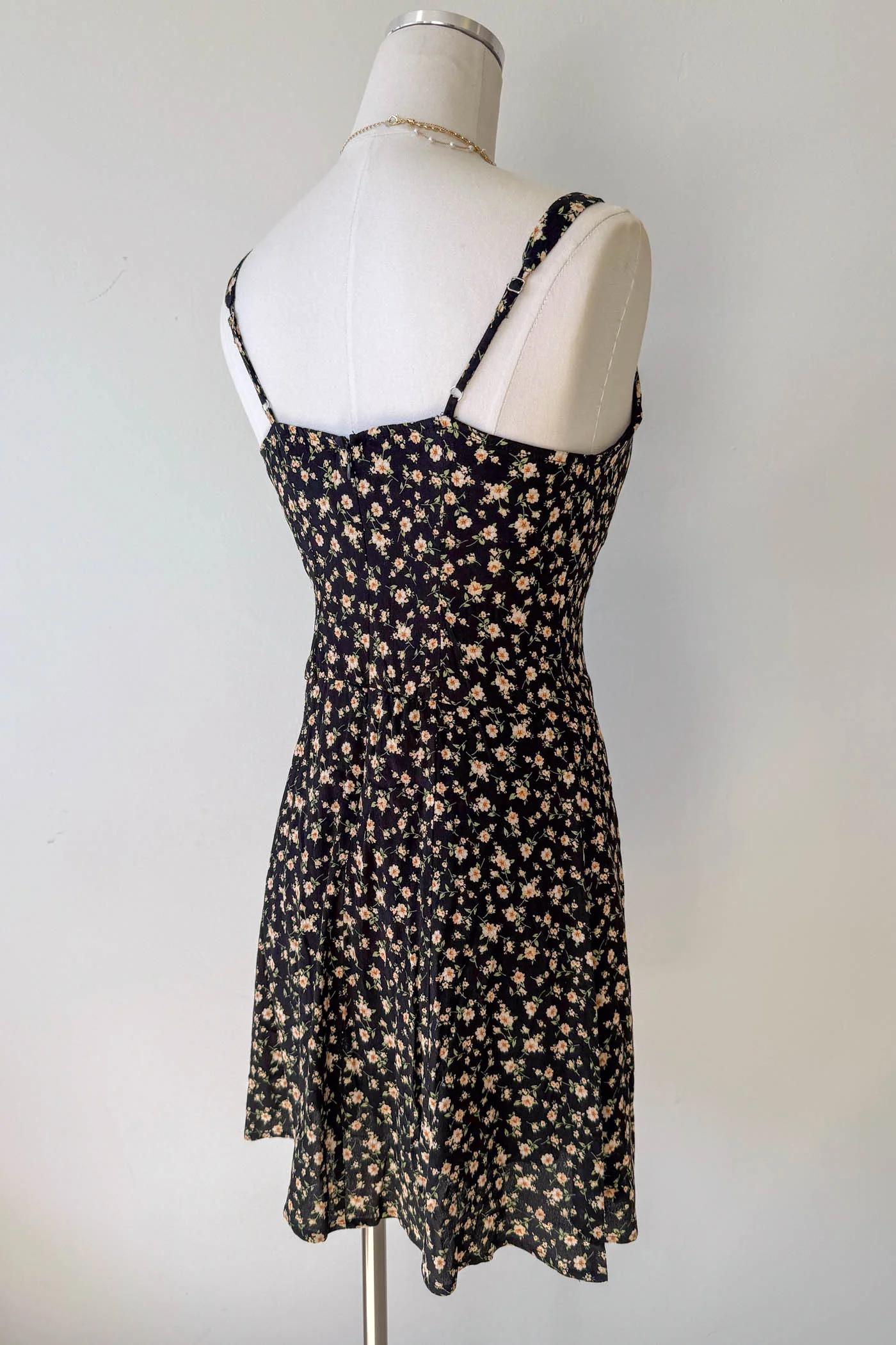 Sleeveless Floral Mini Dress