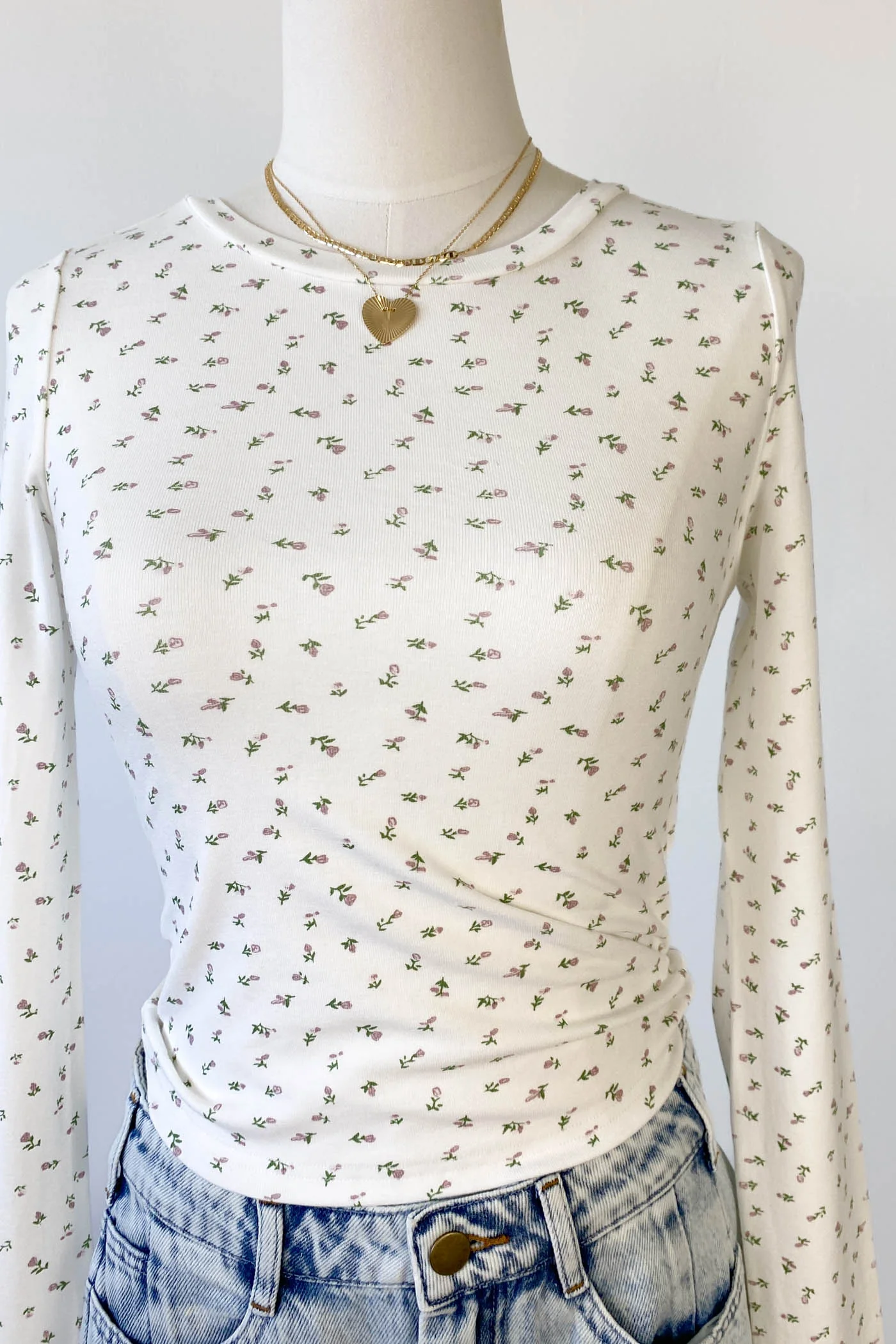 Floral Long Sleeve Top