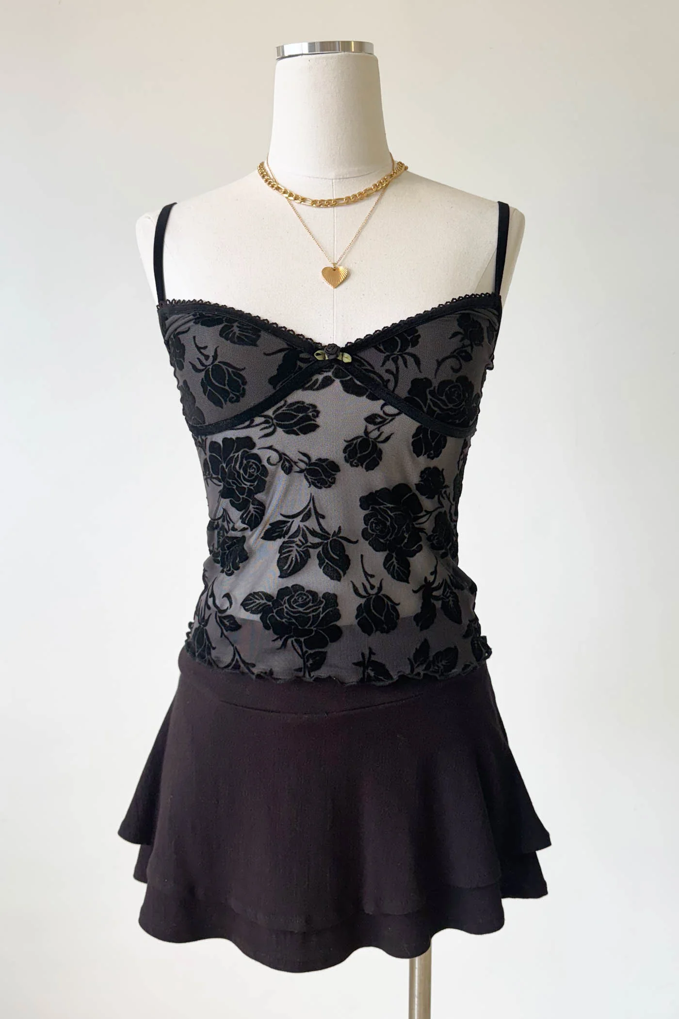 Floral Stretch Lace Top