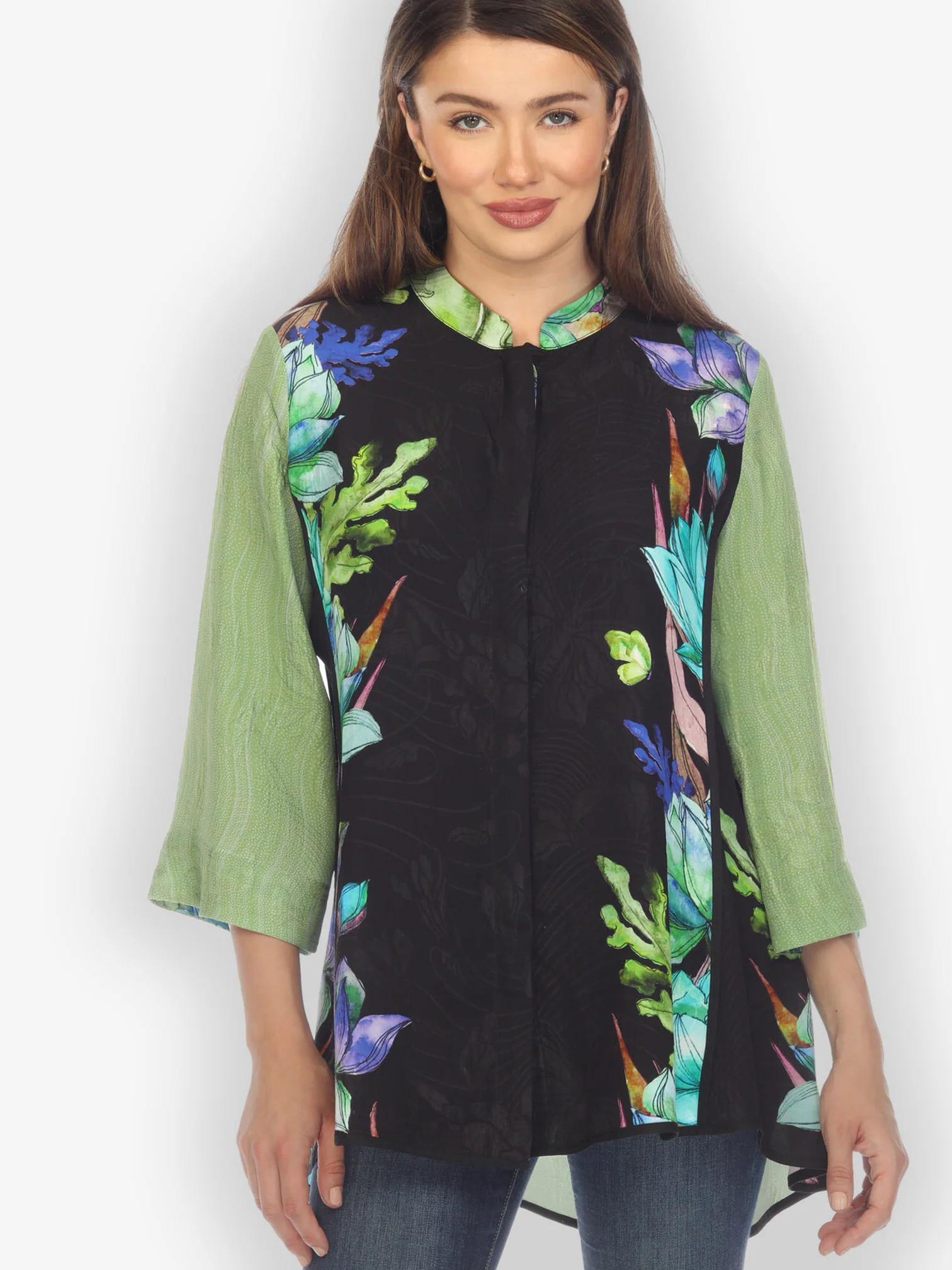 Lotus Sunny Breeze Silk Blouse