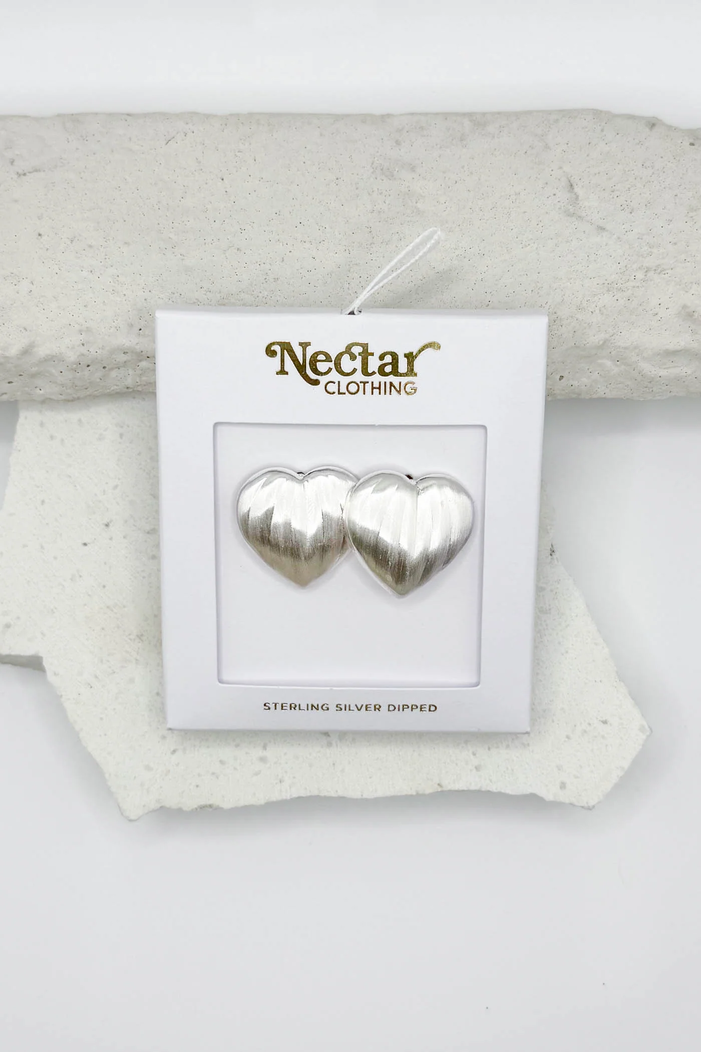 Heart Stud Earrings