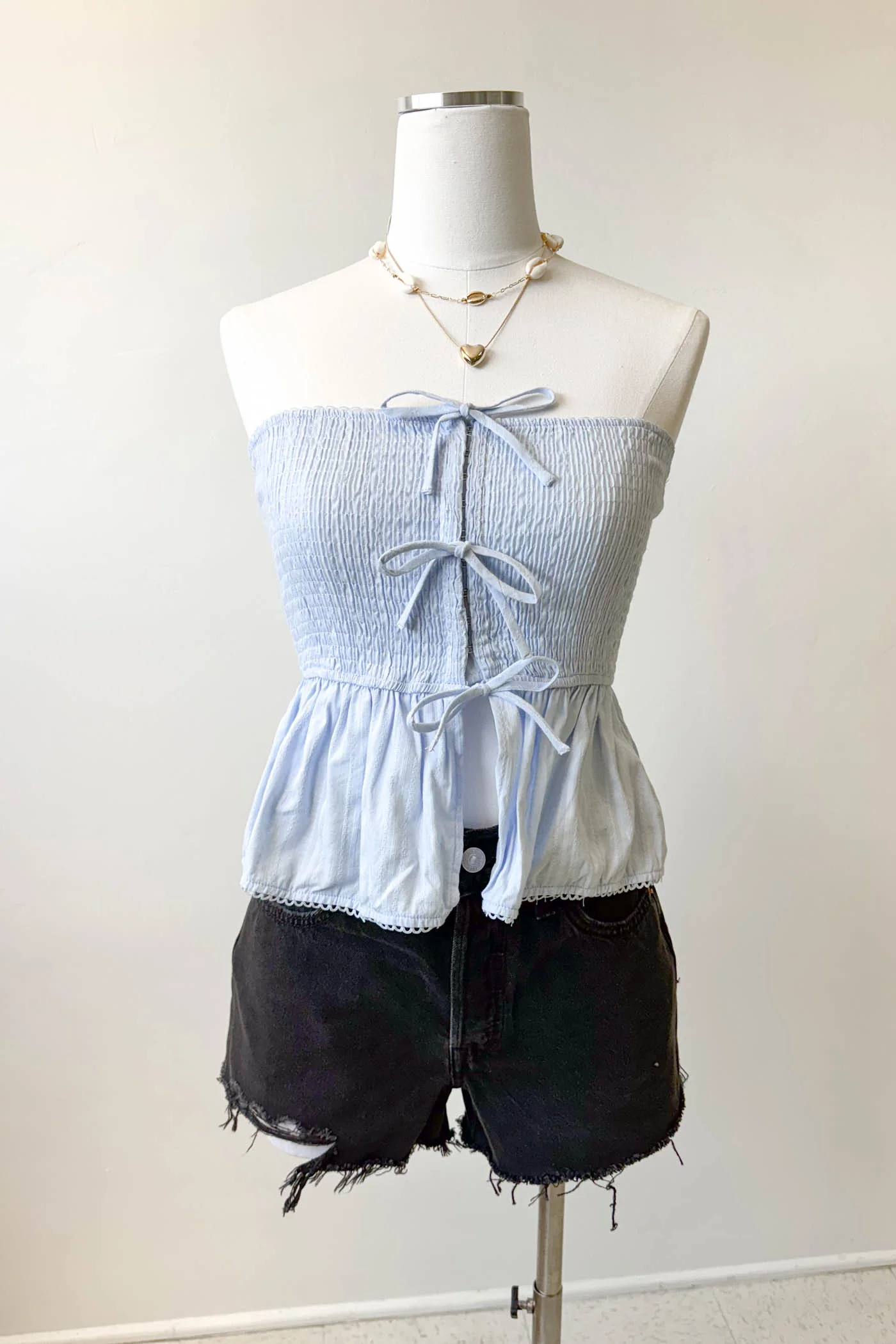 Strapless Corset Top