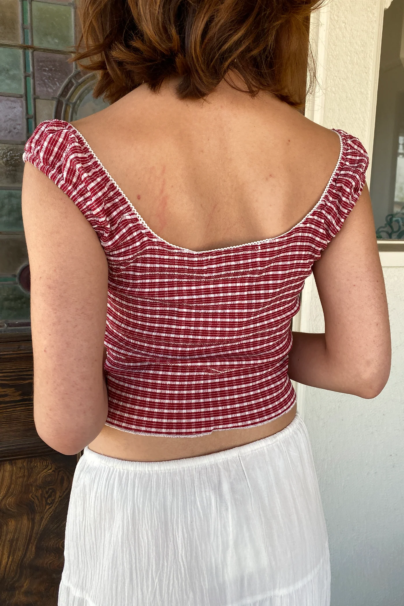 Striped Sleeveless Top