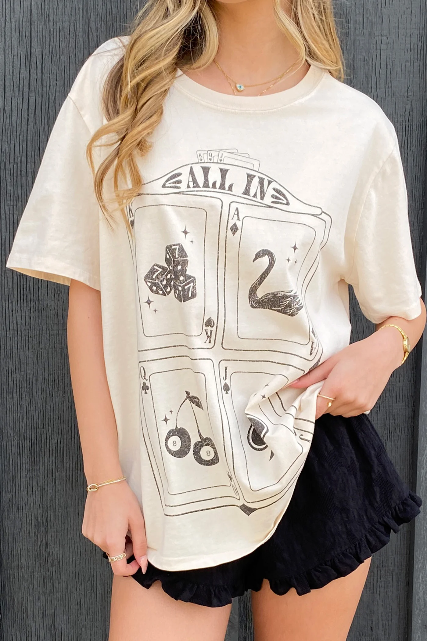 All In Bf Graphic Tee