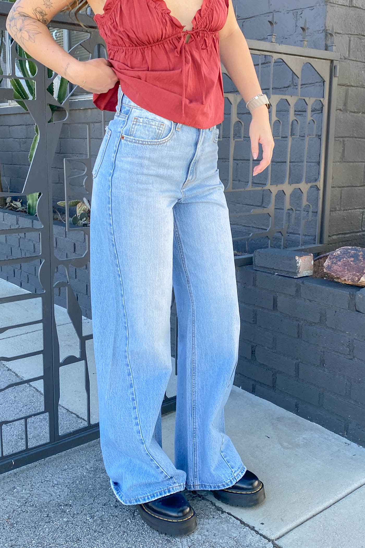 Nectar Premium Denim: The Olivine Curved Seam Jeans