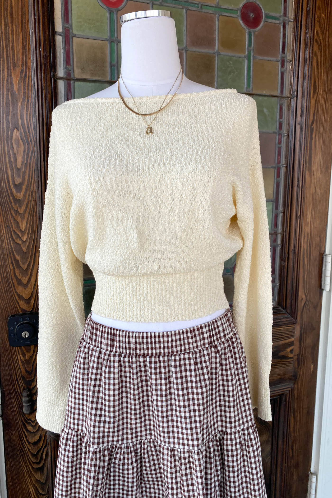 Off The Shoulder Sweater