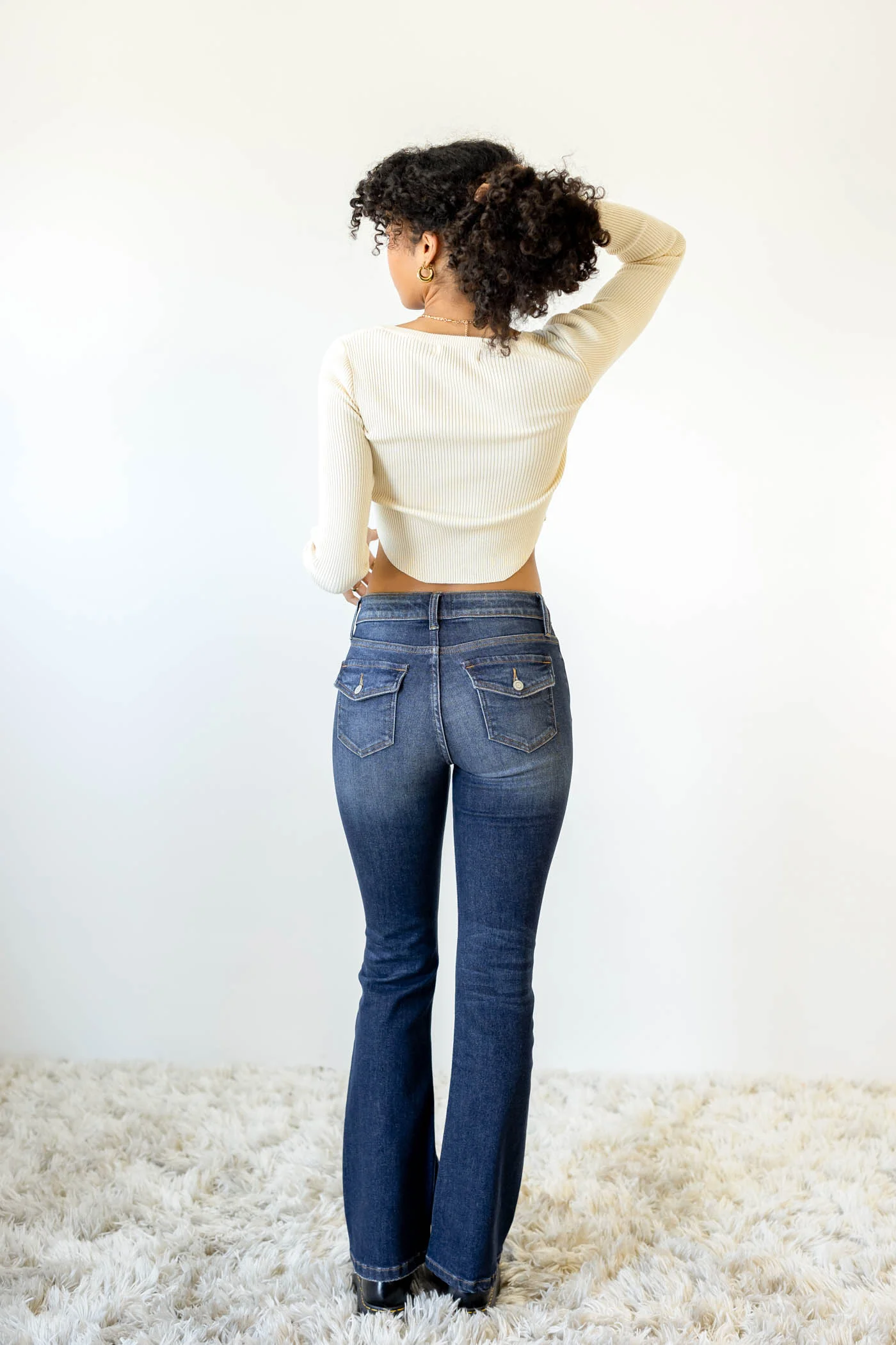 Nectar Premium Denim: The Rockie Mid Rise Bootcut Jeans