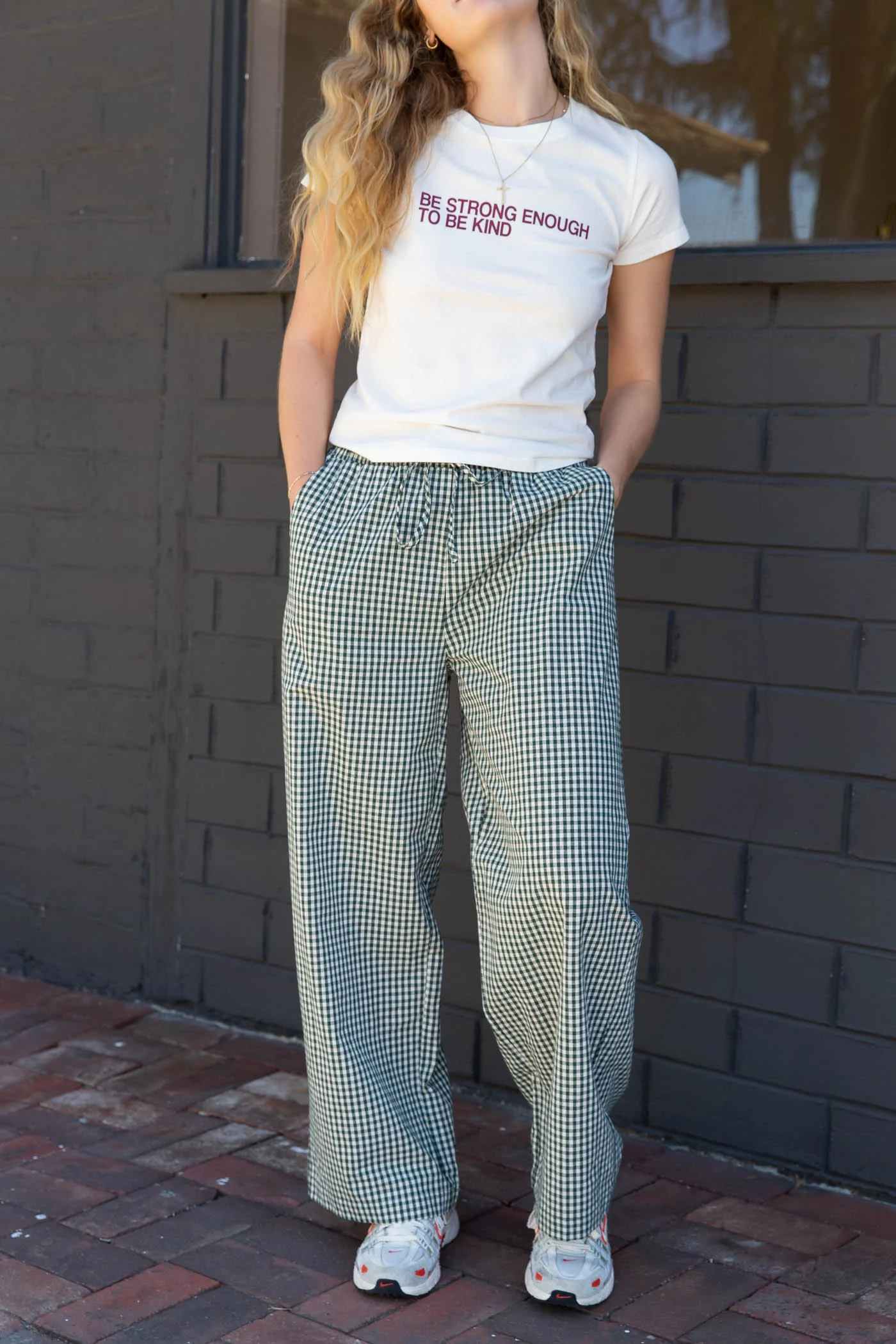 Gingham Pants