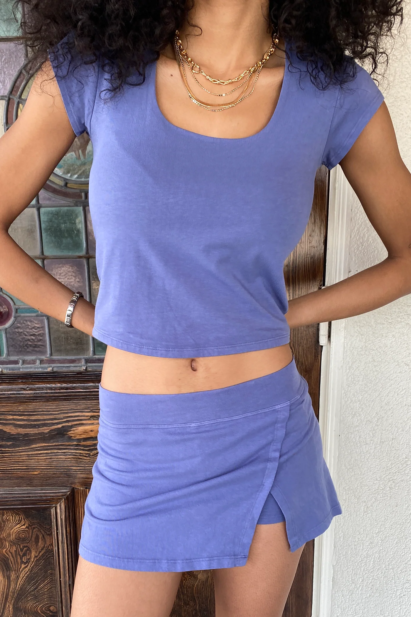 Square Neck Baby Tee