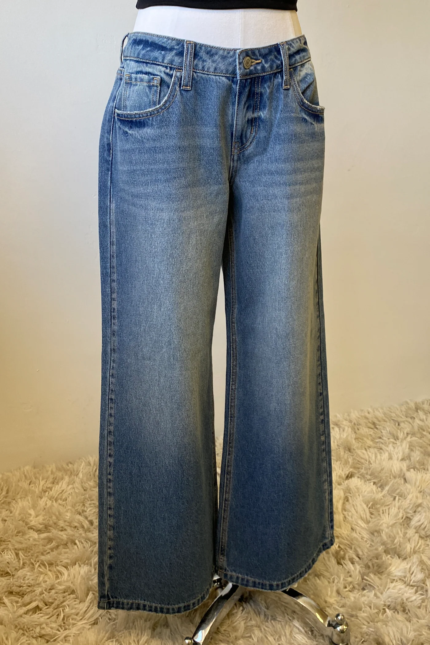 Nectar Premium Denim: The Olivine Wide Leg Jeans