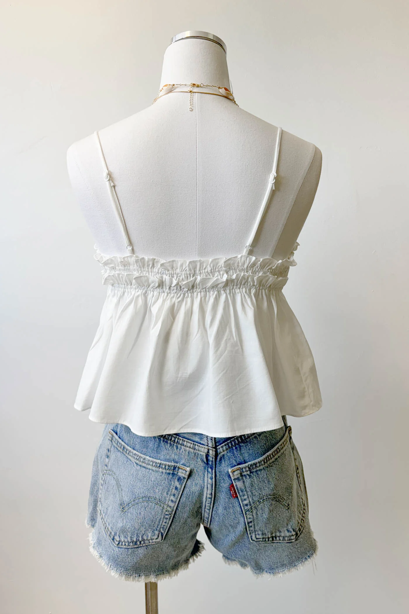 Ruffled Babydoll Top