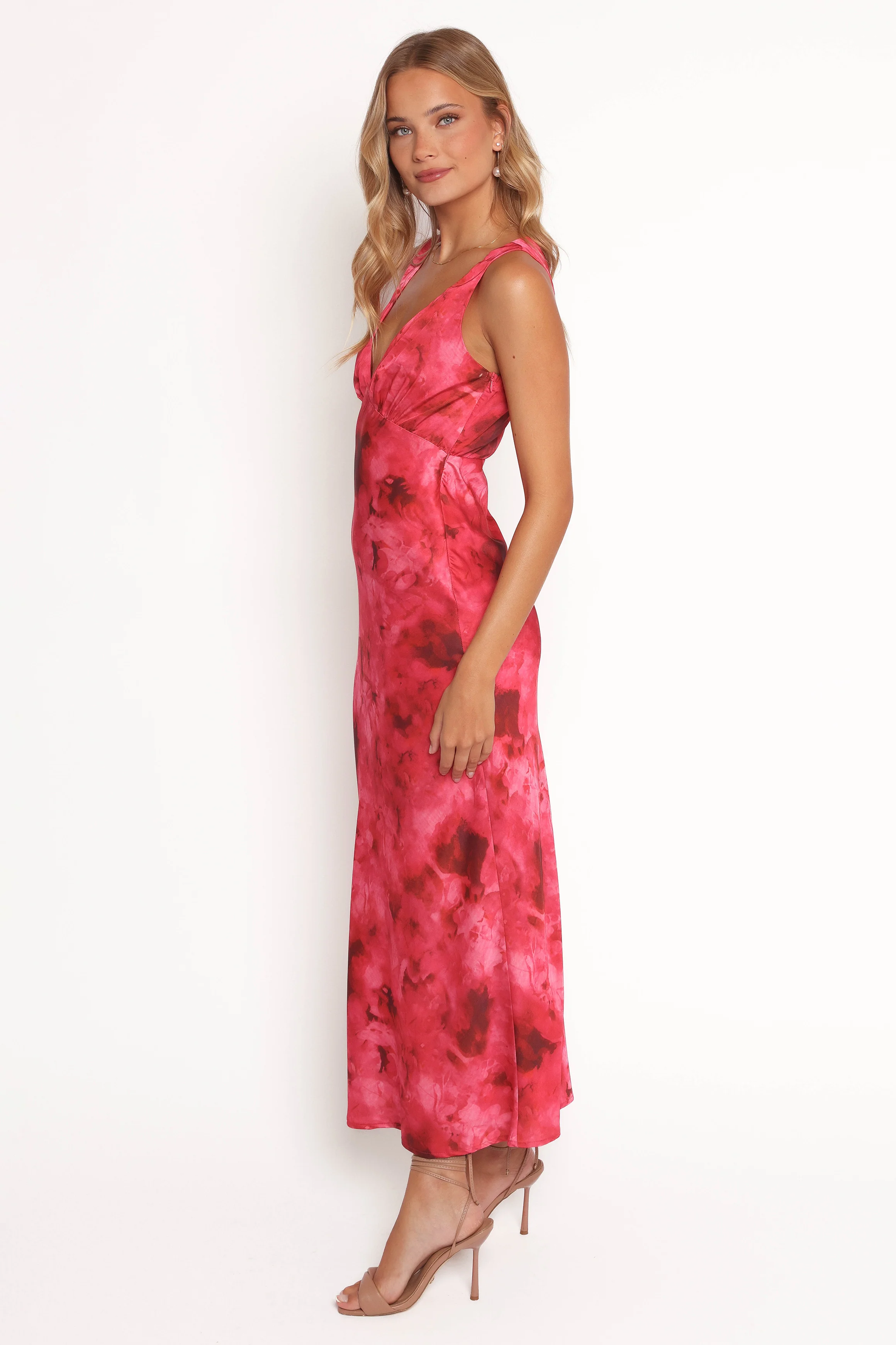 Mirae Maxi Dress - Red