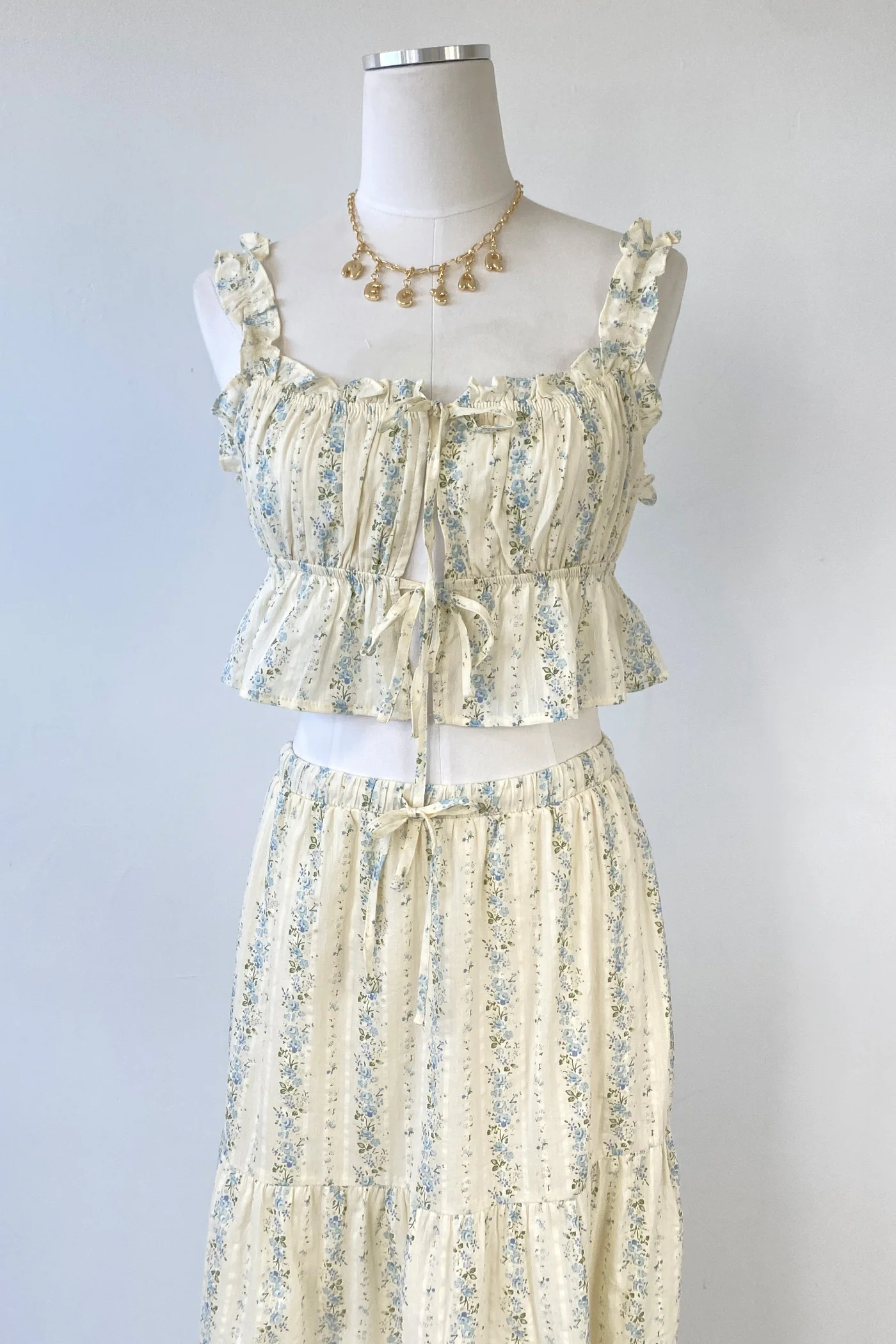 Ruffled Babydoll Top