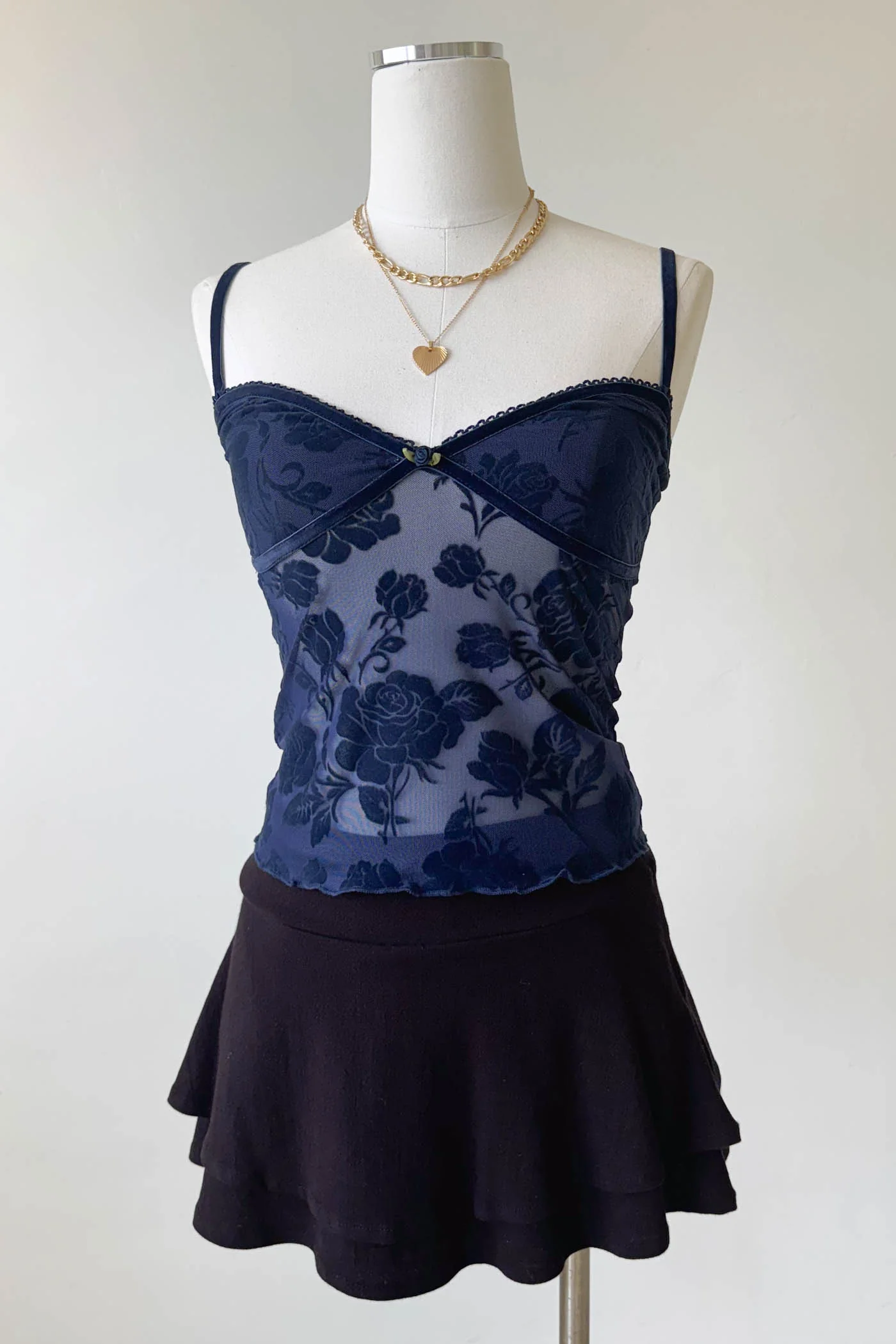 Floral Stretch Lace Top