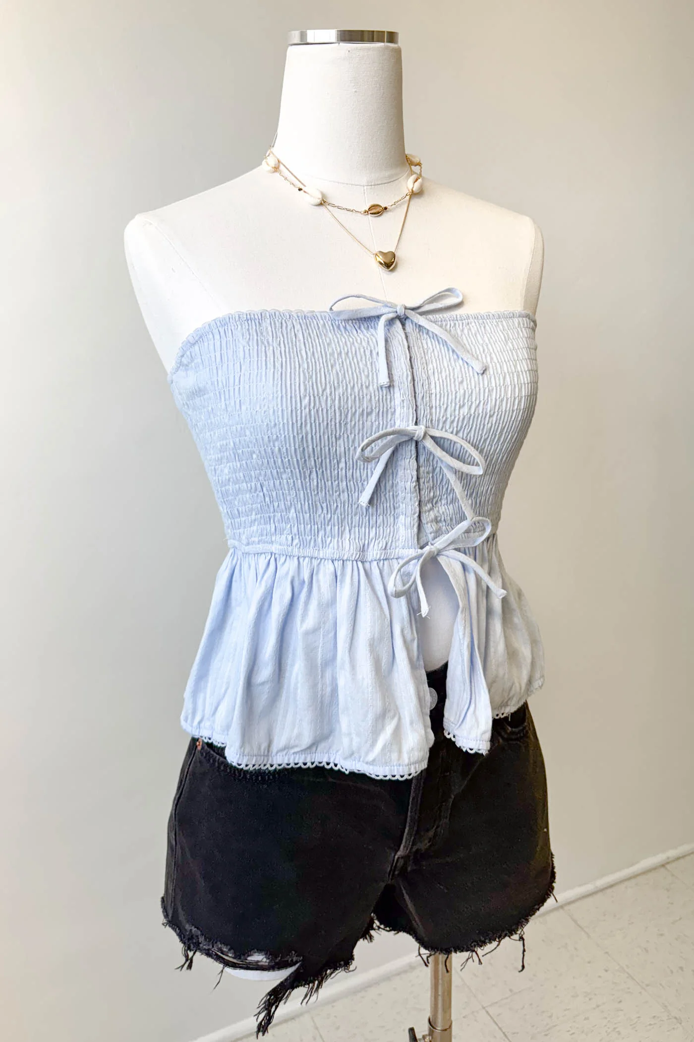 Strapless Corset Top