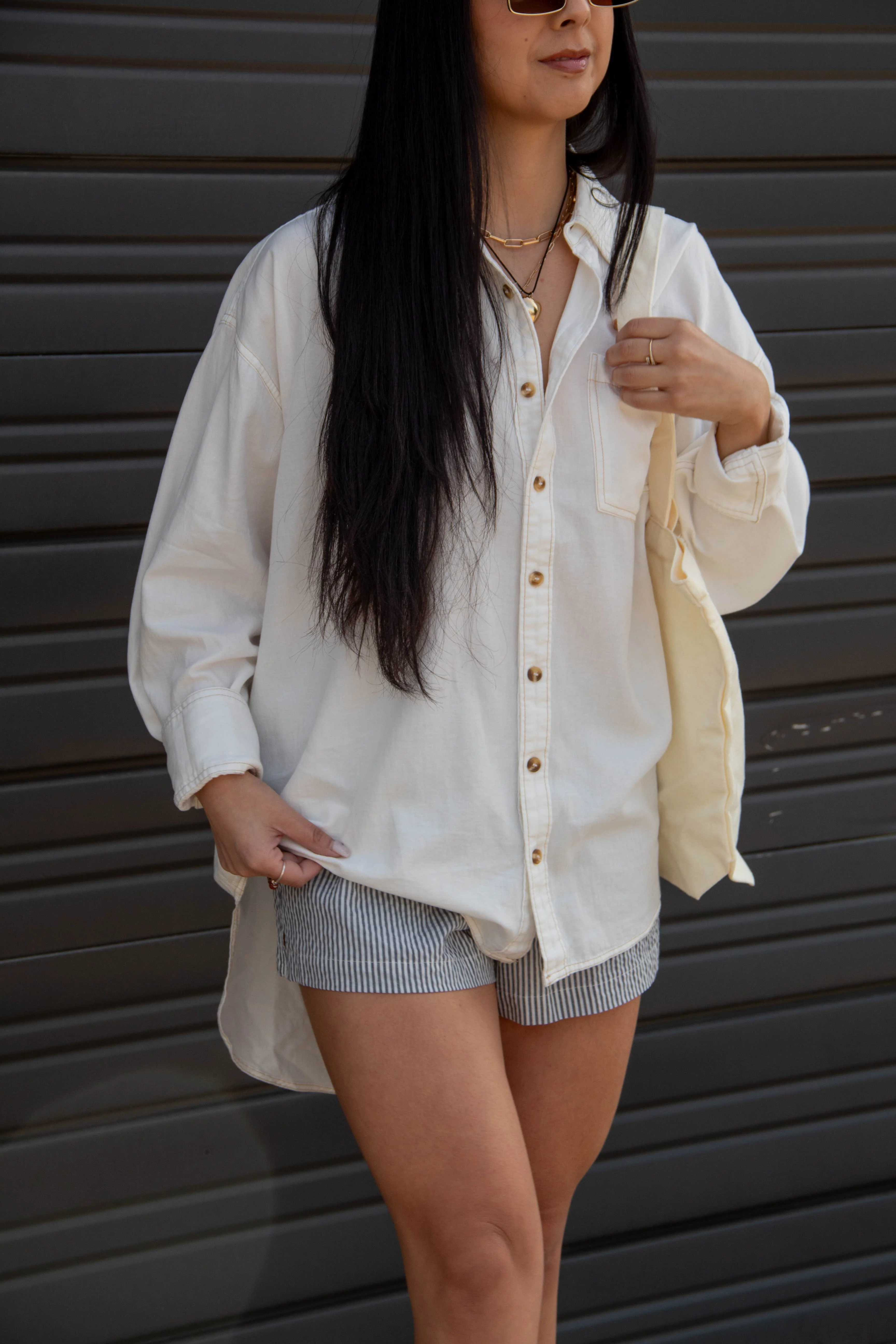 Oversized Long Sleeve Top