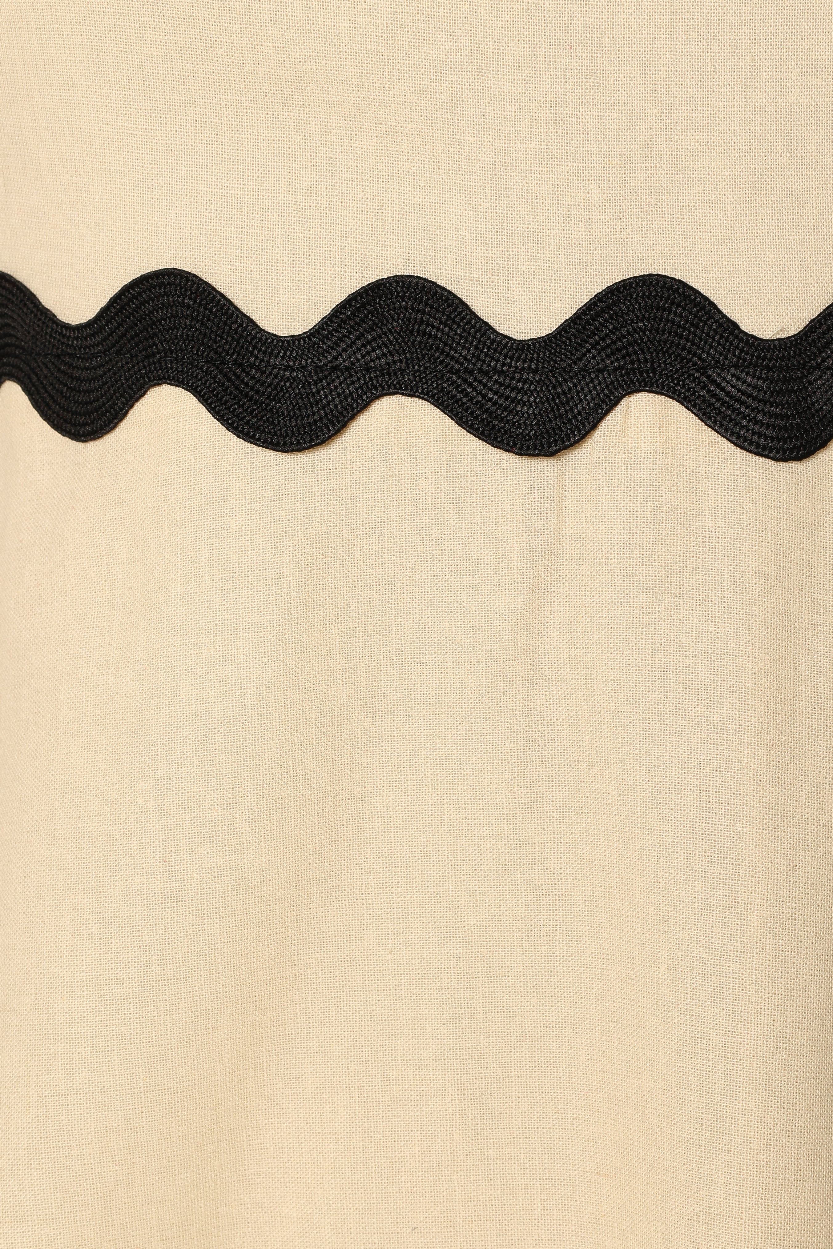 Yana Maxi Dress - Cream Black