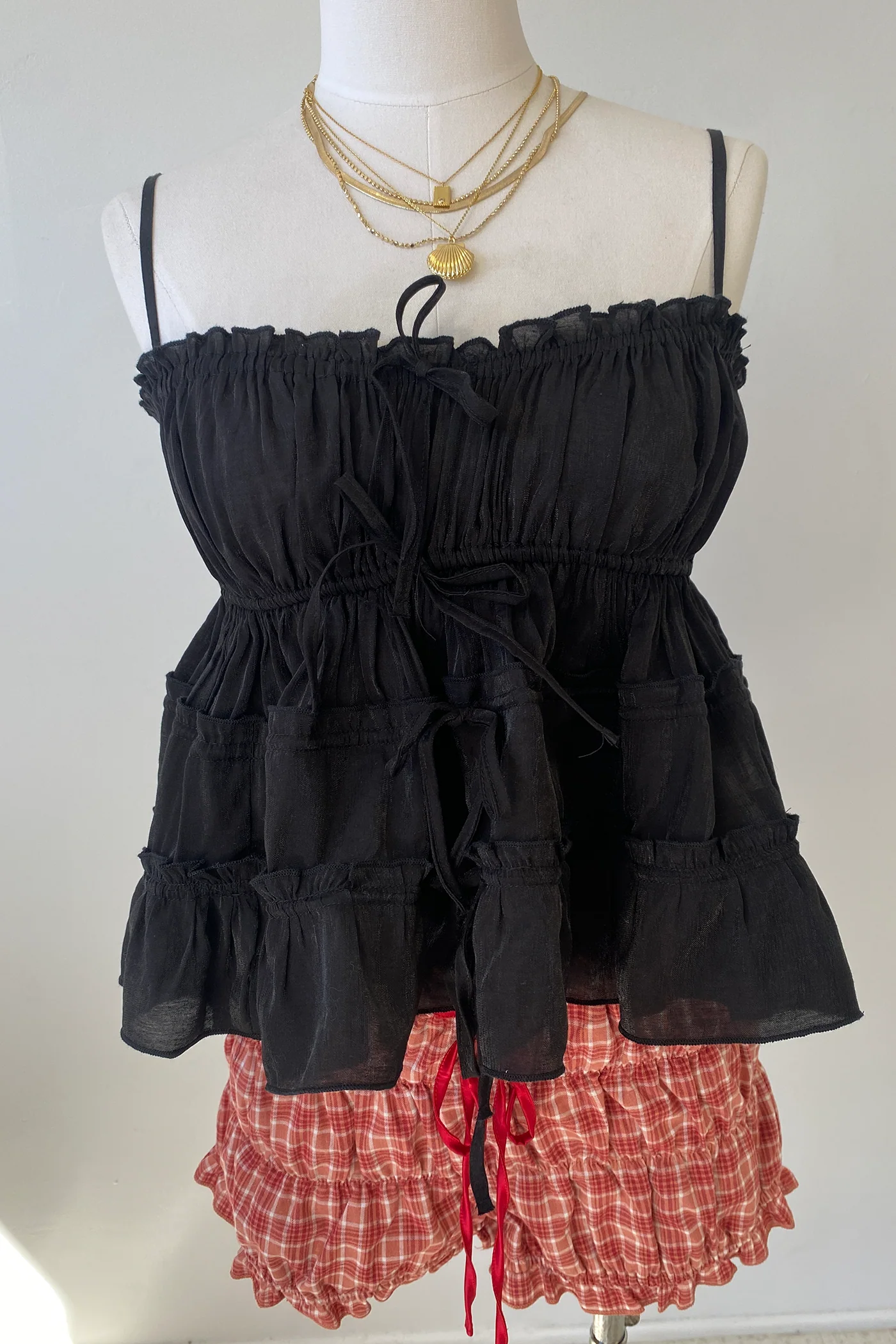 Tiered Babydoll Top