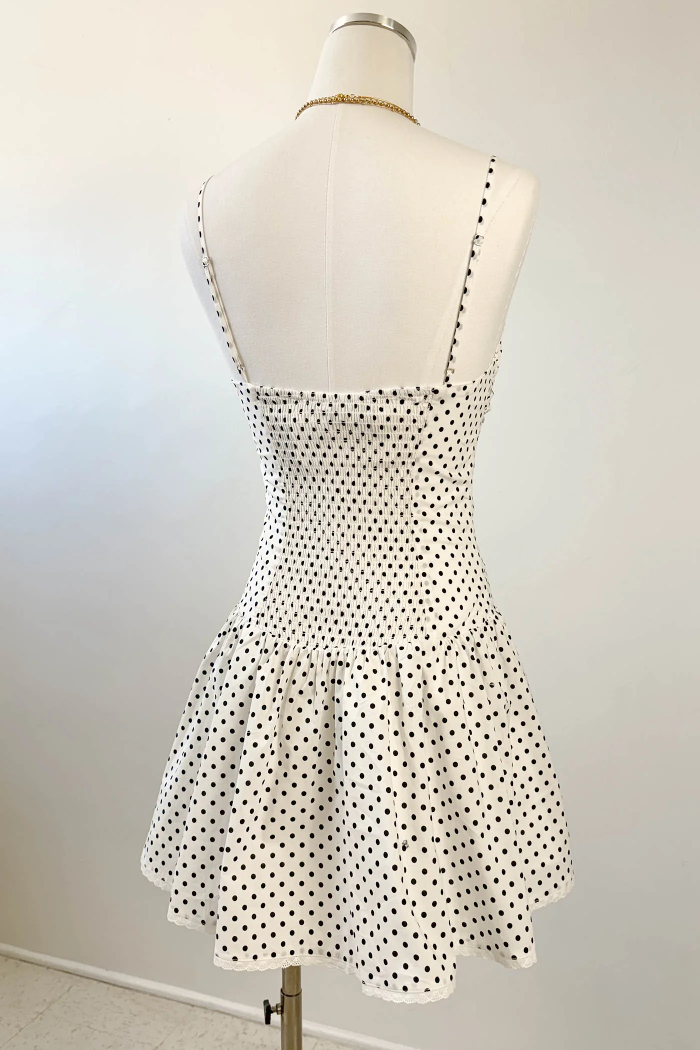 Swiss Dot Cami Dress