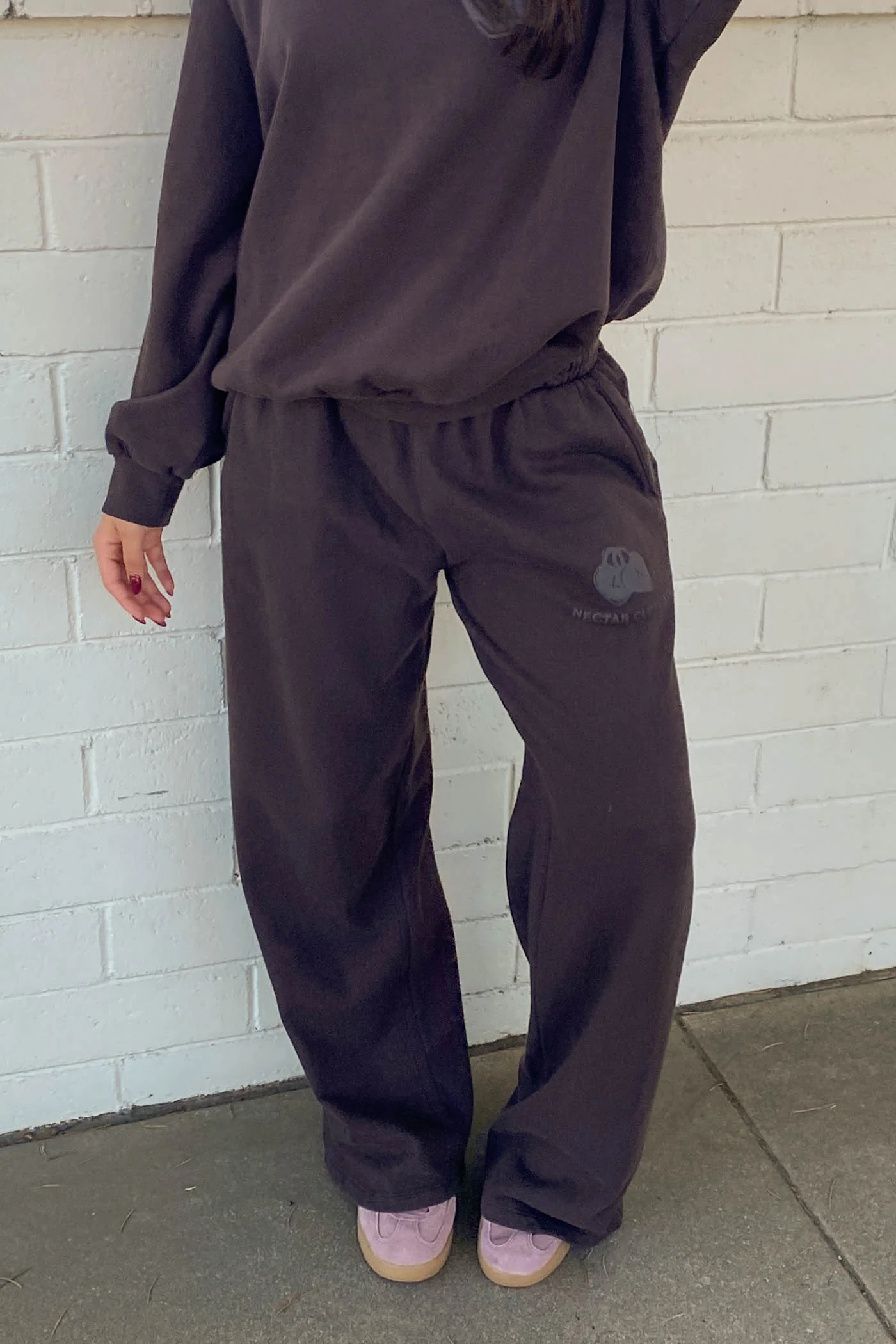 Locket Puff Print Graphic Sweatpant