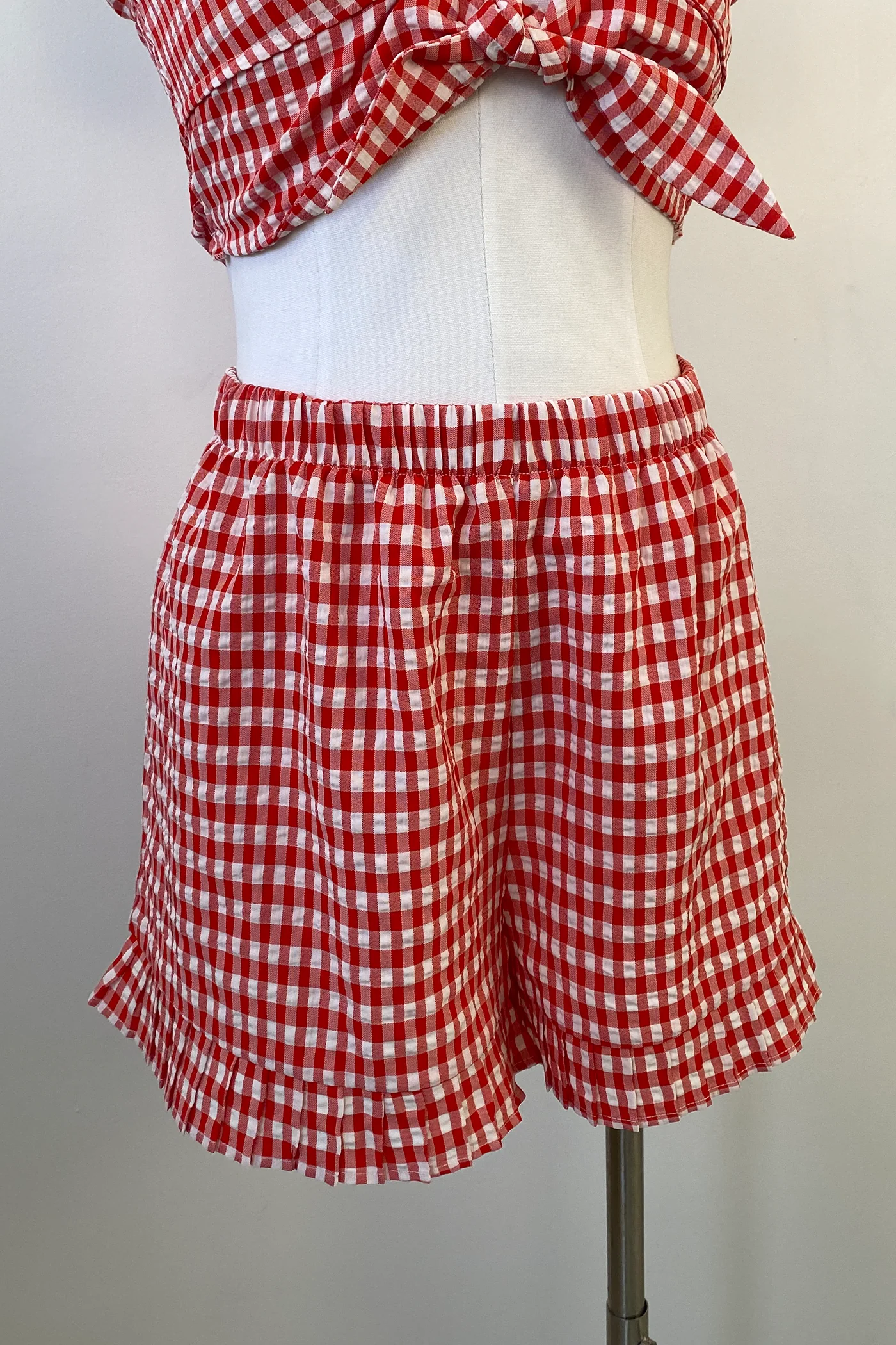 Gingham Boxer Shorts