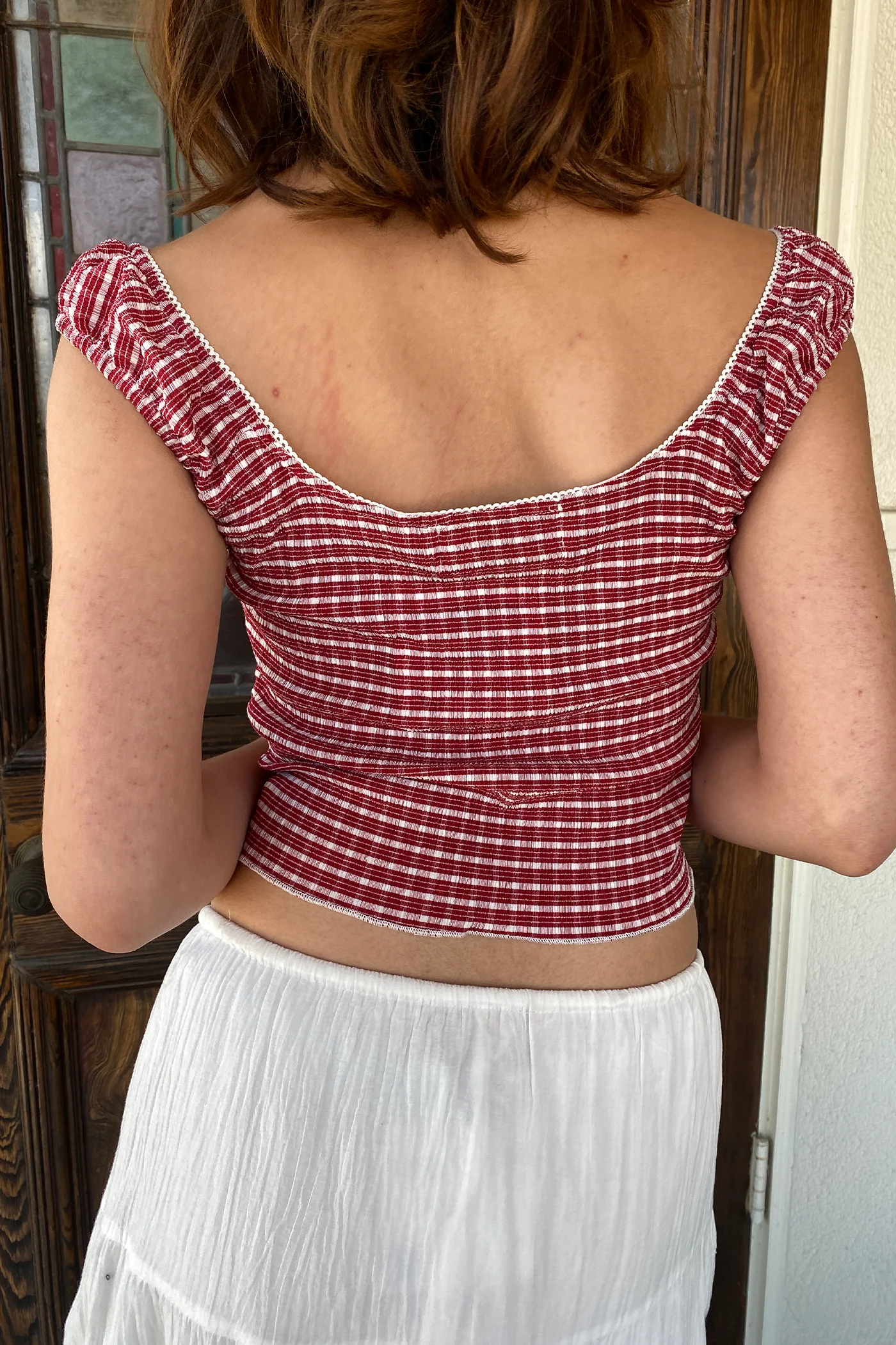 Striped Sleeveless Top