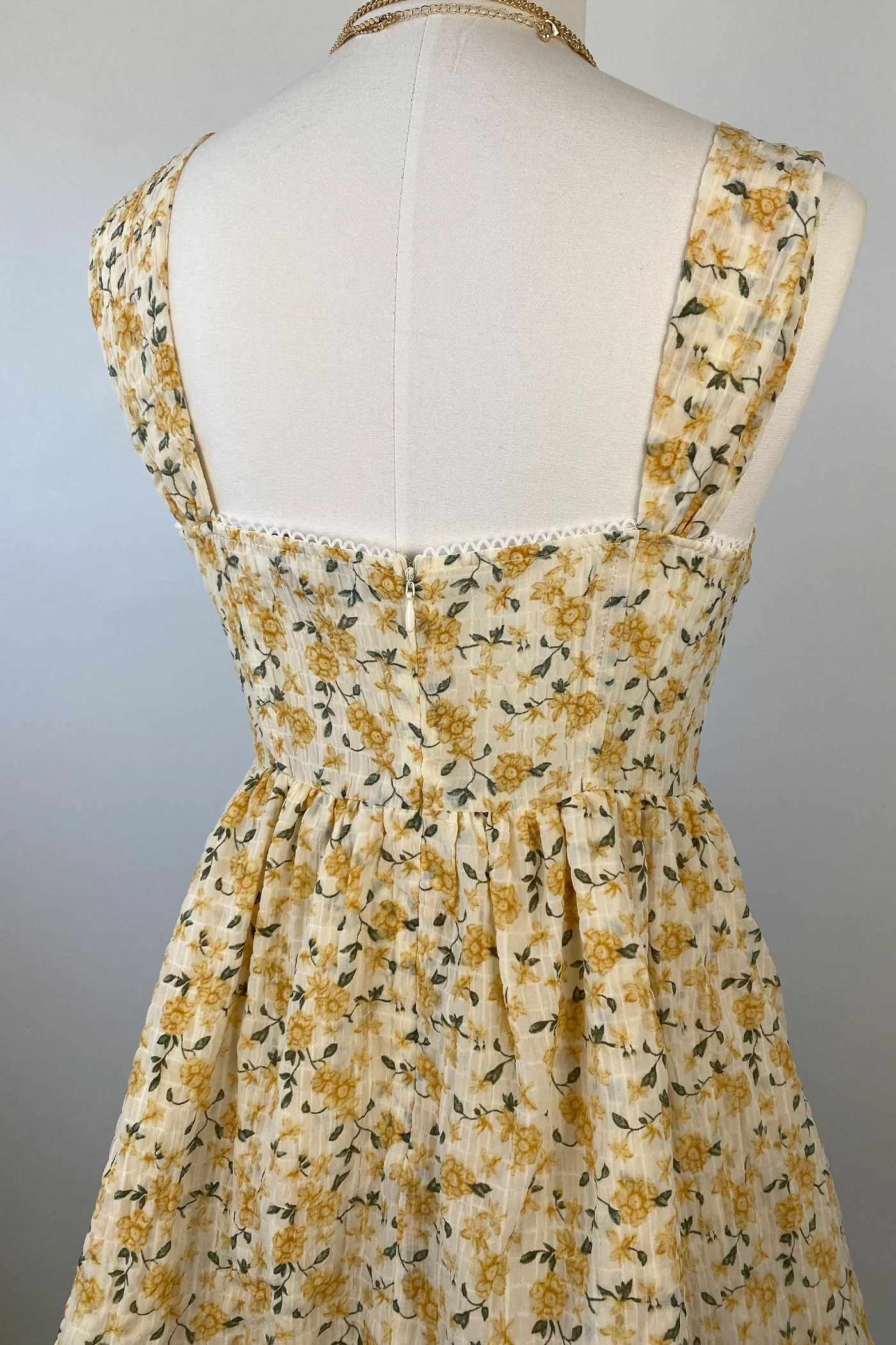 Floral Corset Mini Dress