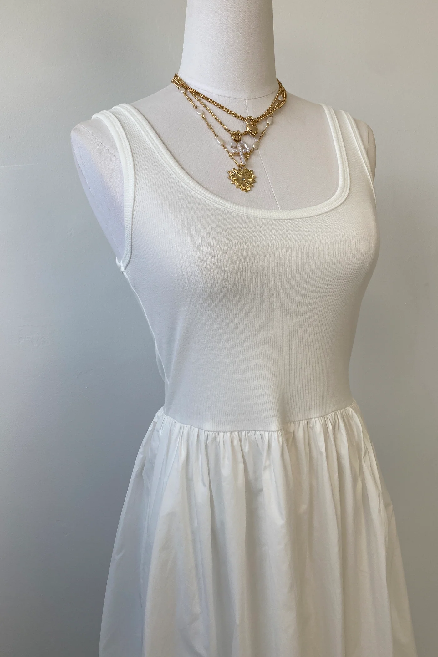 Sleeveless Midi Dress by For Good