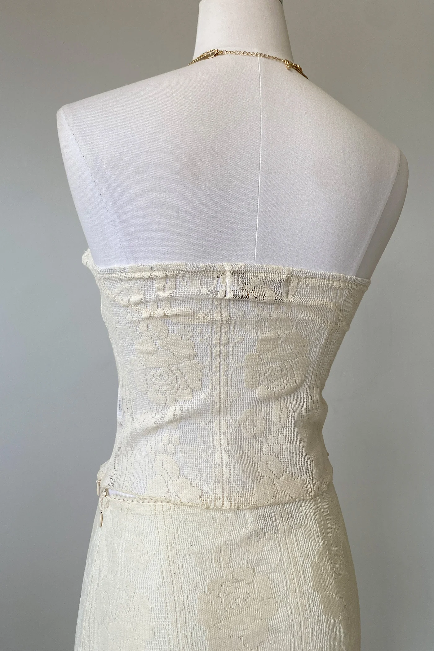 Crochet Lace Tube Top